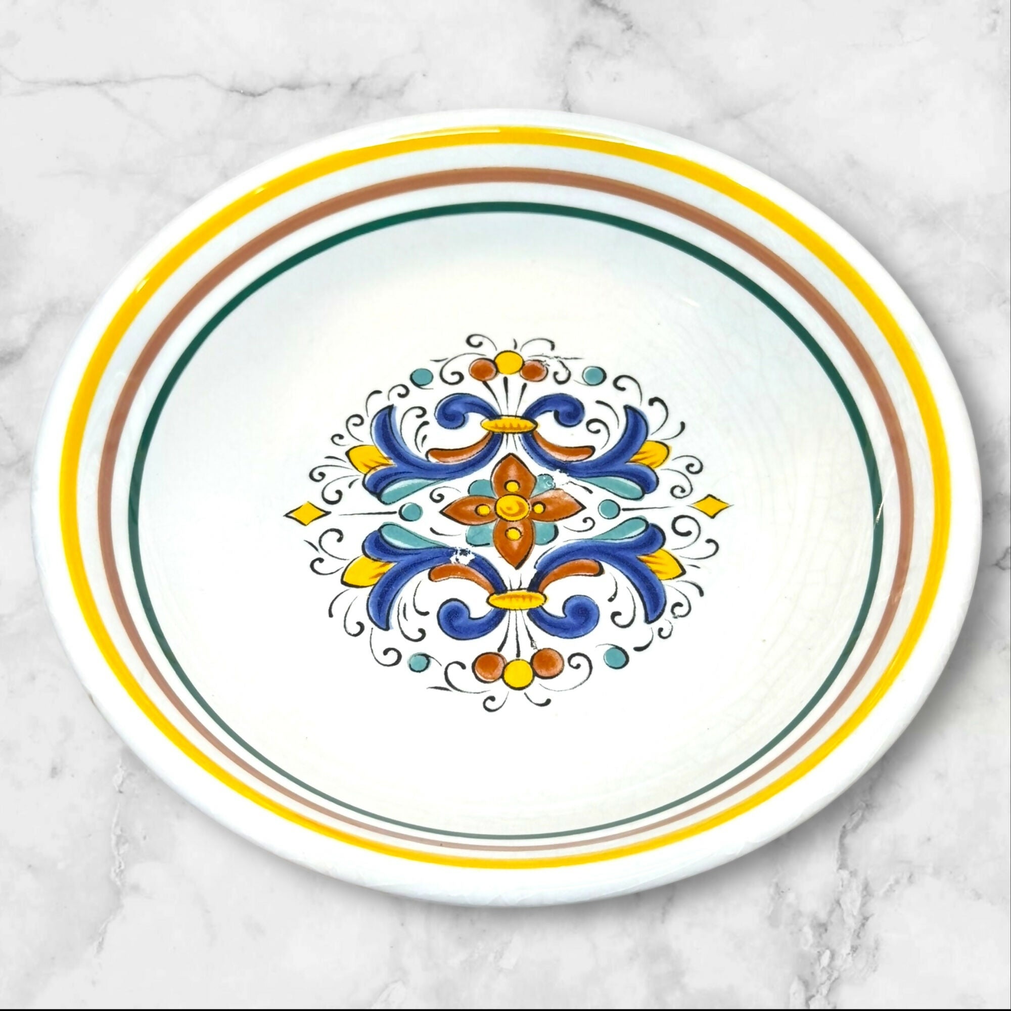 Boston Warehouse BWA8 Italian Soup Pasta Bowls | Set of 4 | Great Condition