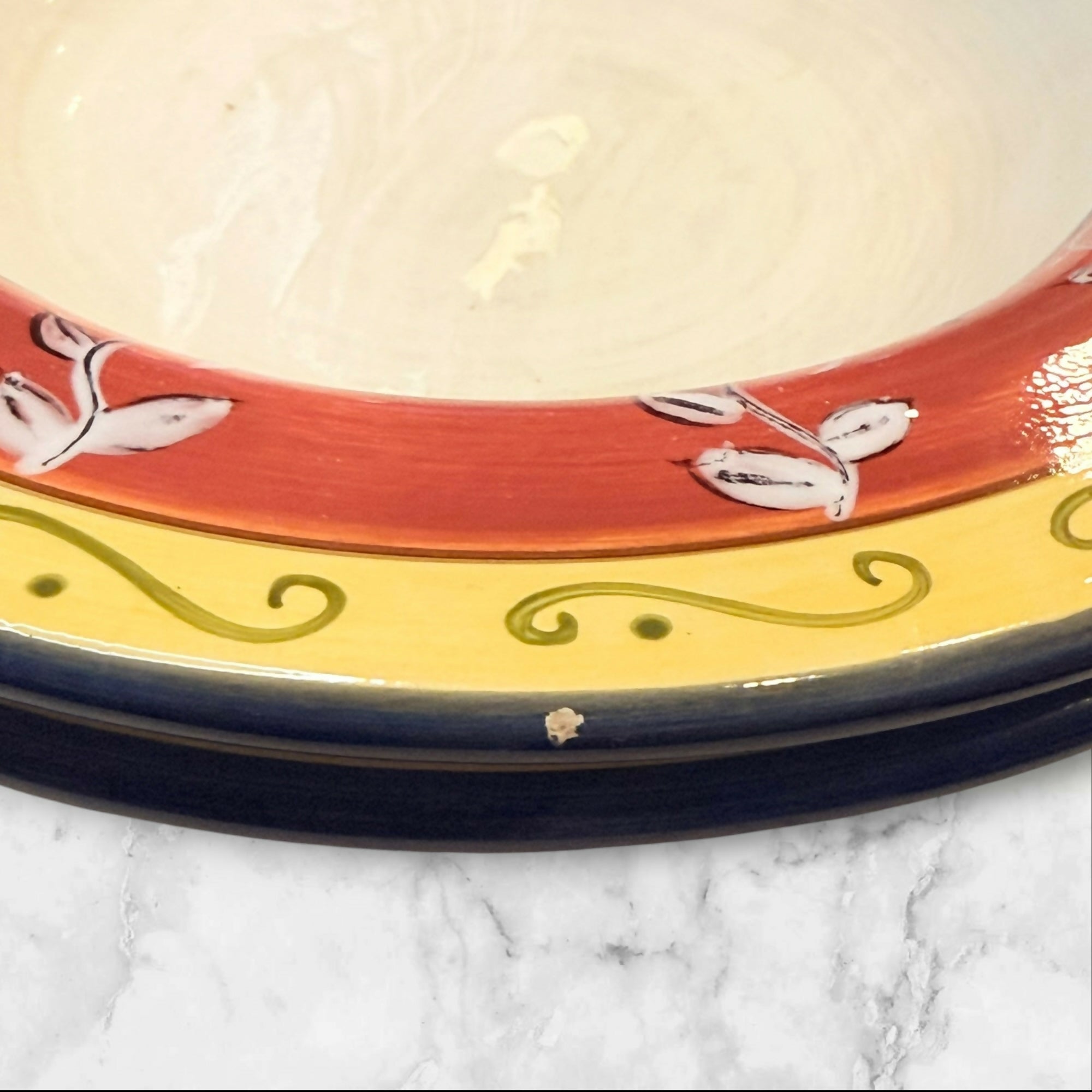 Pier 1 Vallarta Dinner Plates | Set of 4 | Great Condition Discontinued