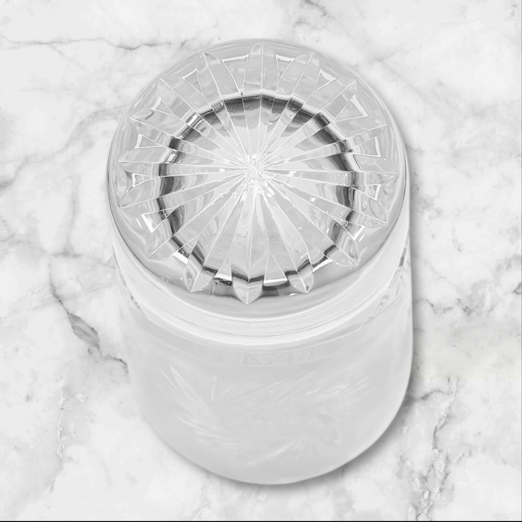 Kusak Cut Glass Berlin Starburst Tumblers | Set of 4 | Excellent Condition