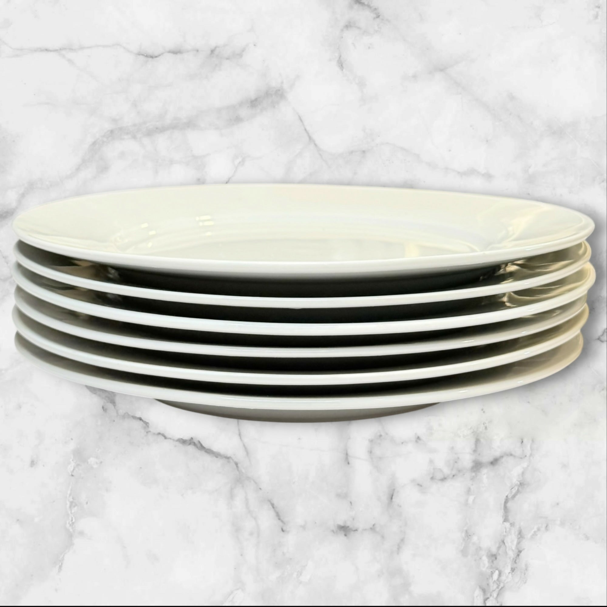 Pottery Barn Caterer’s White Salad Plates | Set of 6 | Excellent Condition