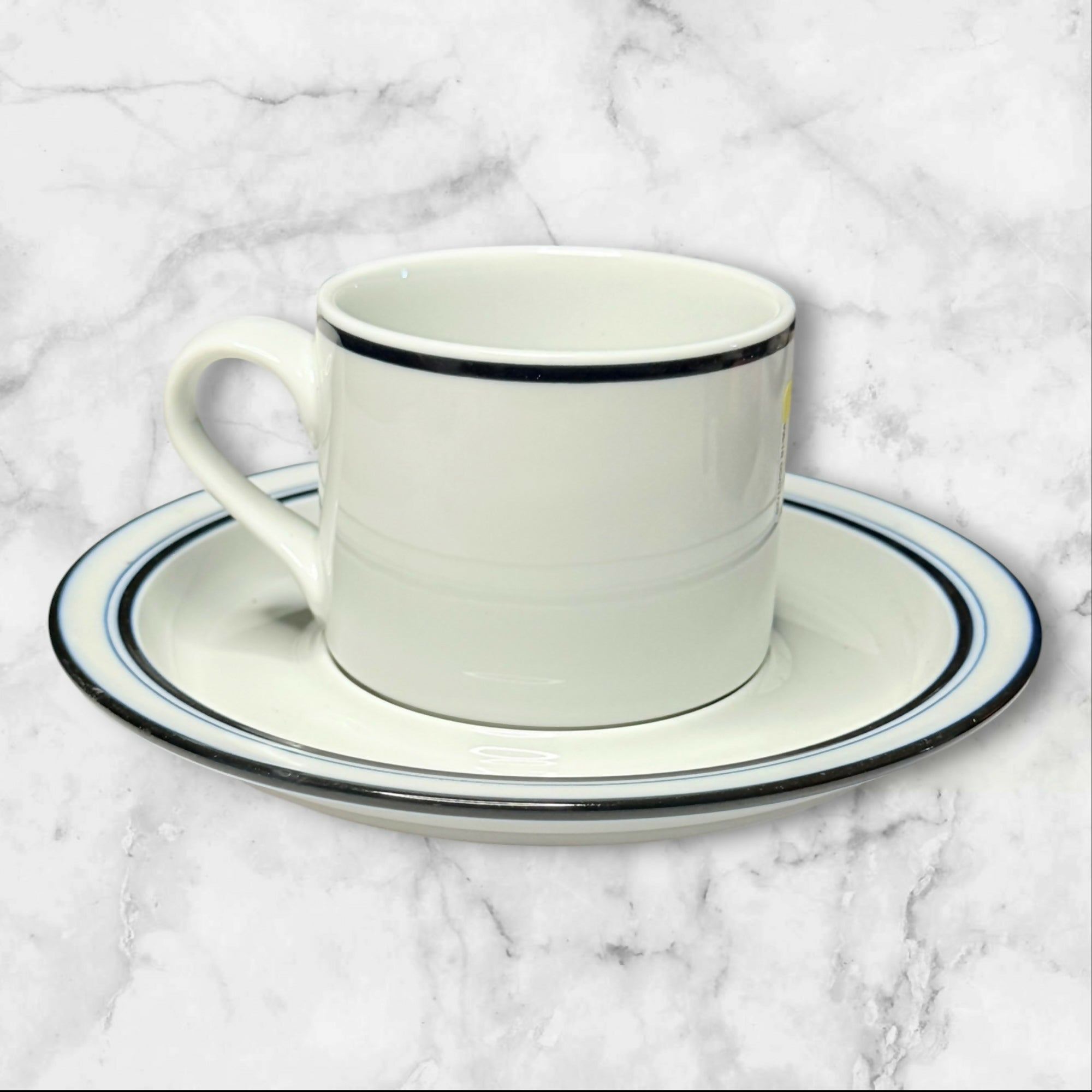 Dansk Christianshavn Blue Cup & Saucer Set | Portugal | Excellent Condition