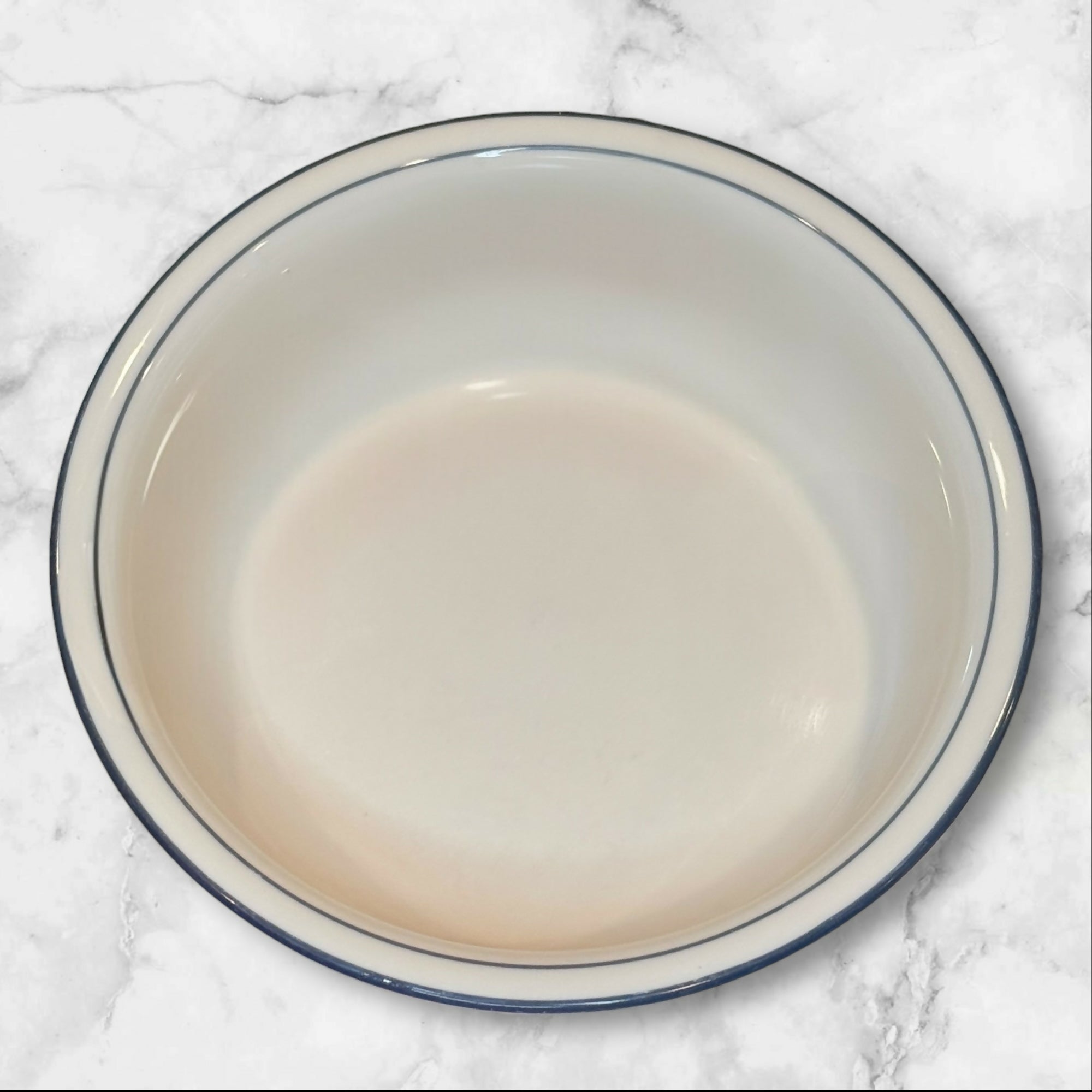 Lenox Blue Pinstripes Soup Cereal Bowls | Set of 4 | Excellent Condition