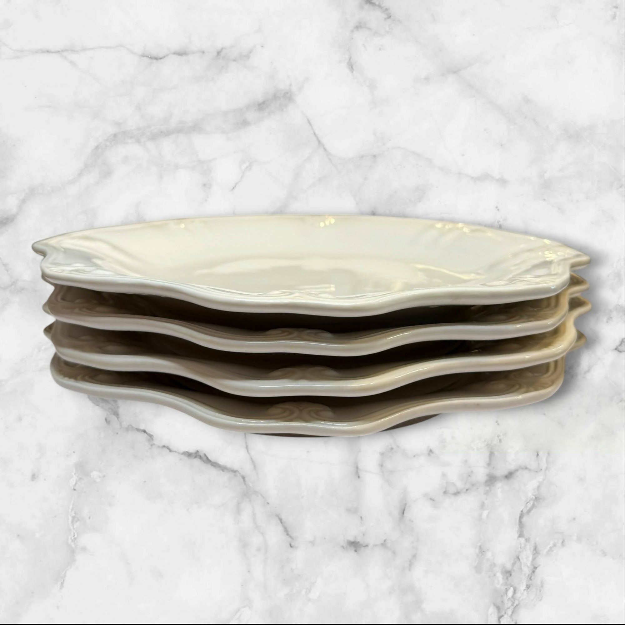 Lenox Butler’s Pantry Gourmet Dinner Plates | Set of 4 | Excellent Condition