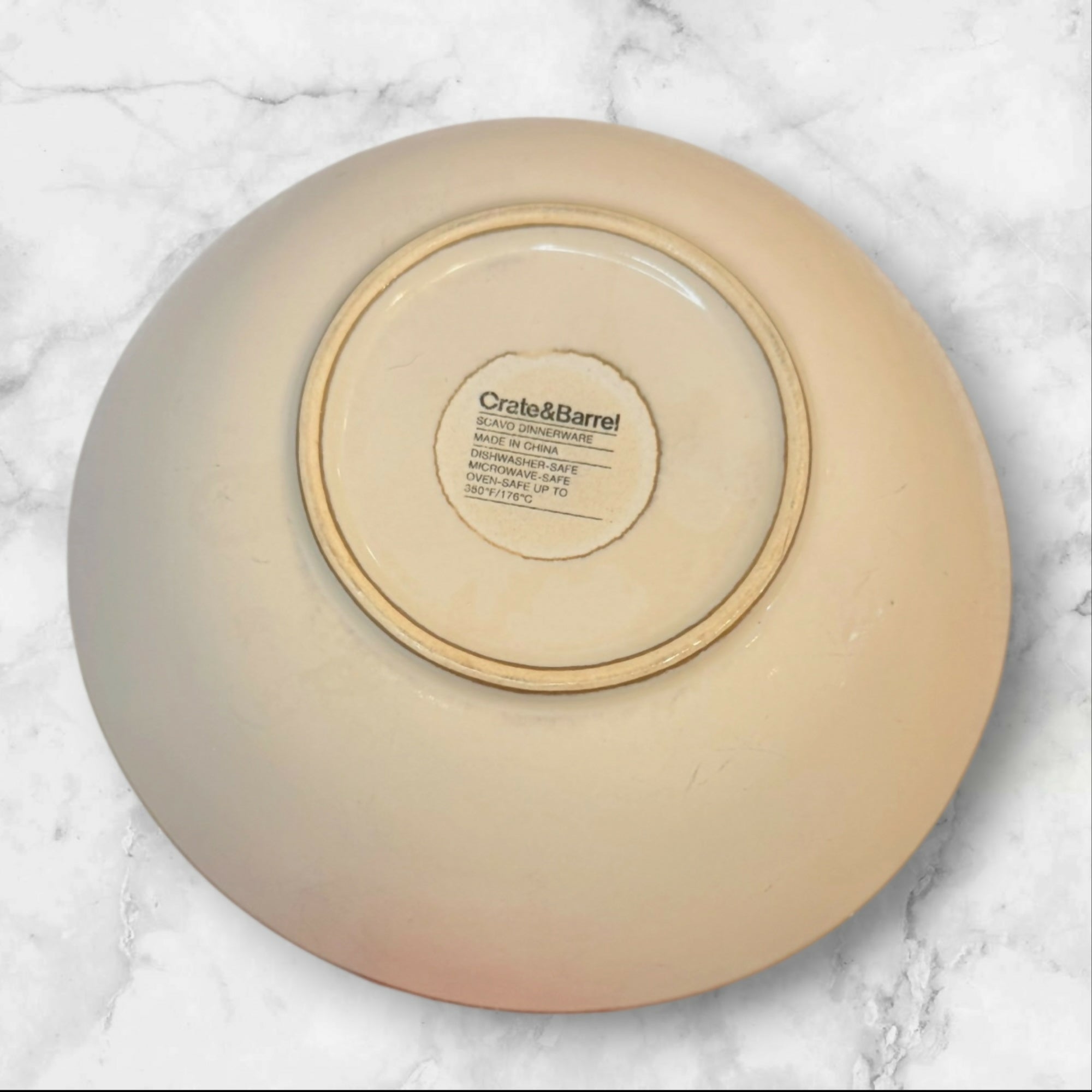 Crate & Barrel Scavo Soup Cereal Bowls | Set of 3 | Gently Used