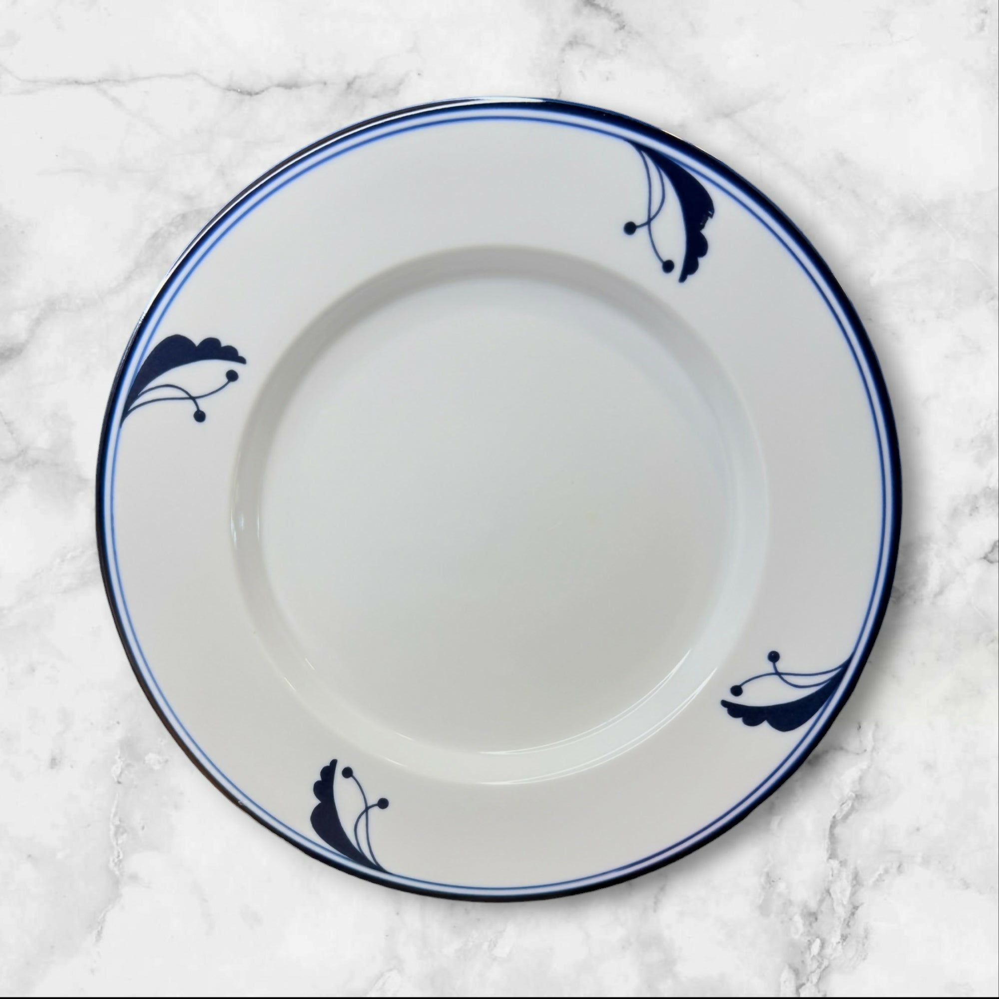 Dansk Bayberry Blue Salad Plates | Set of 2 | Excellent Condition