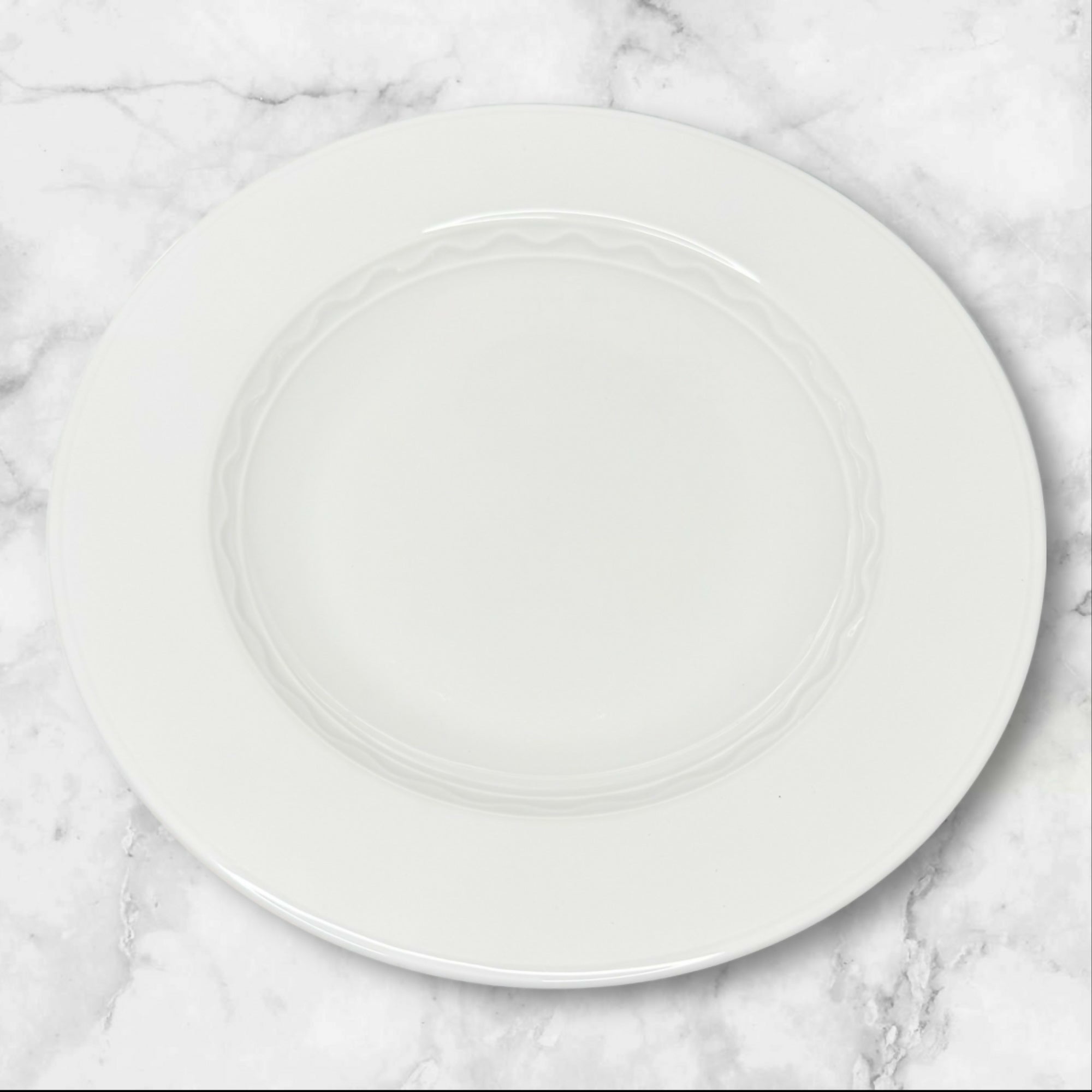 Crate & Barrel Palazzo Rim Soup Bowls Portugal | Set of 4 | Excellent