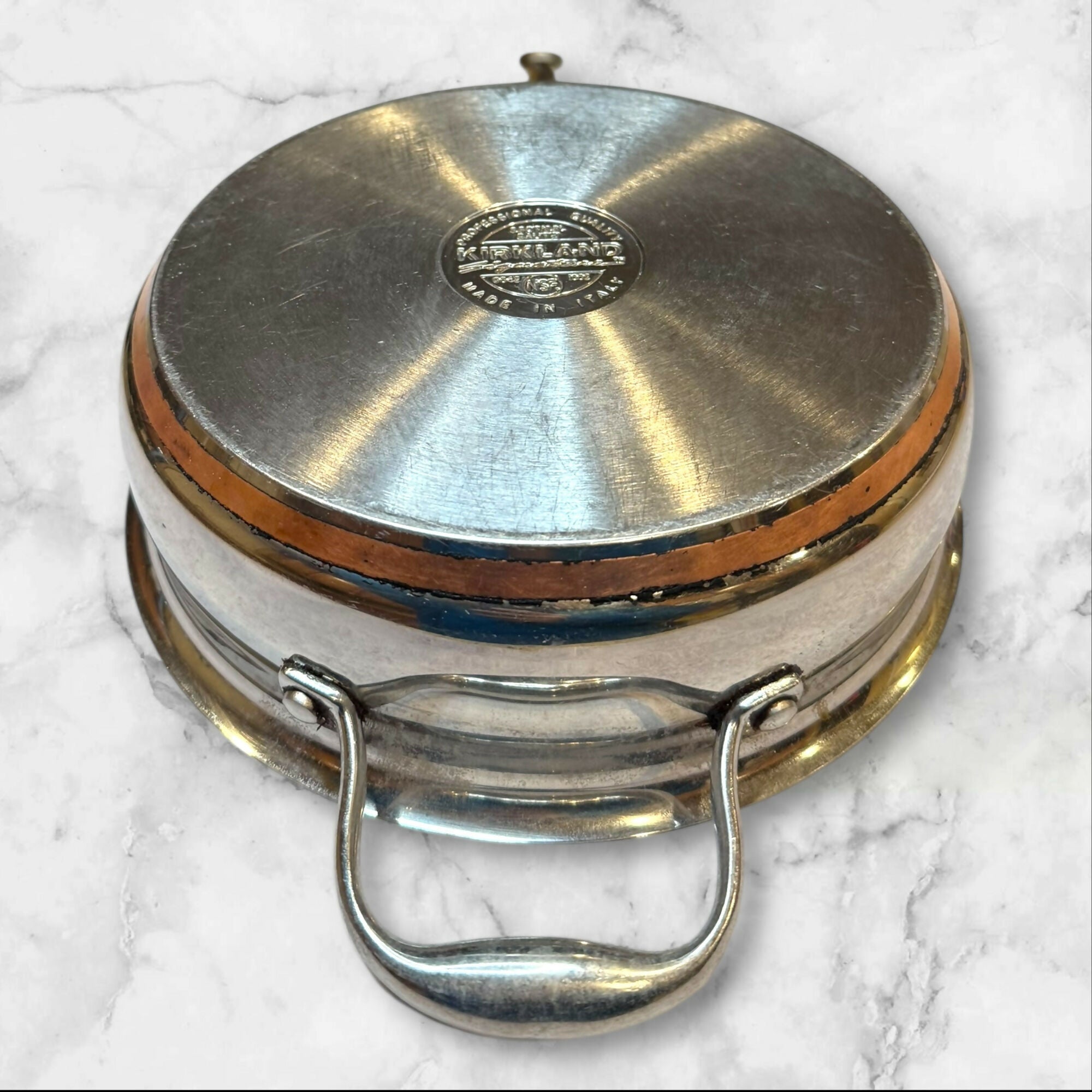 Kirkland Signature Italian Stainless Steel Sauté Pan 3.5 Qt | Good Condition