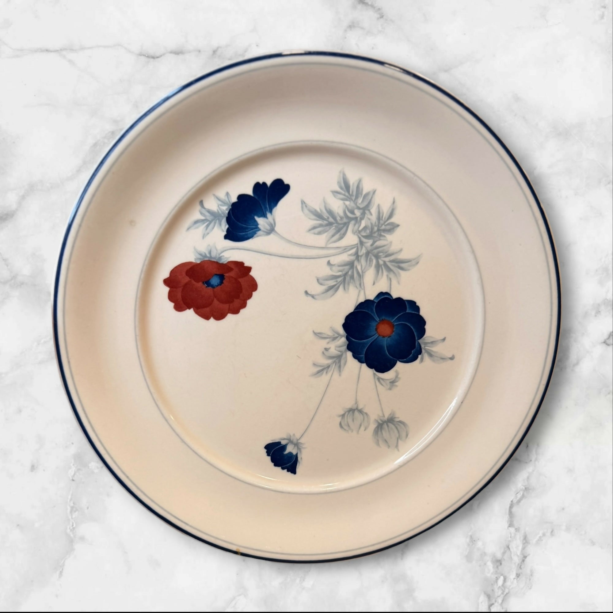 Noritake Harlequin Dinner Plates Set of 4 Floral China Gently Used 10.5