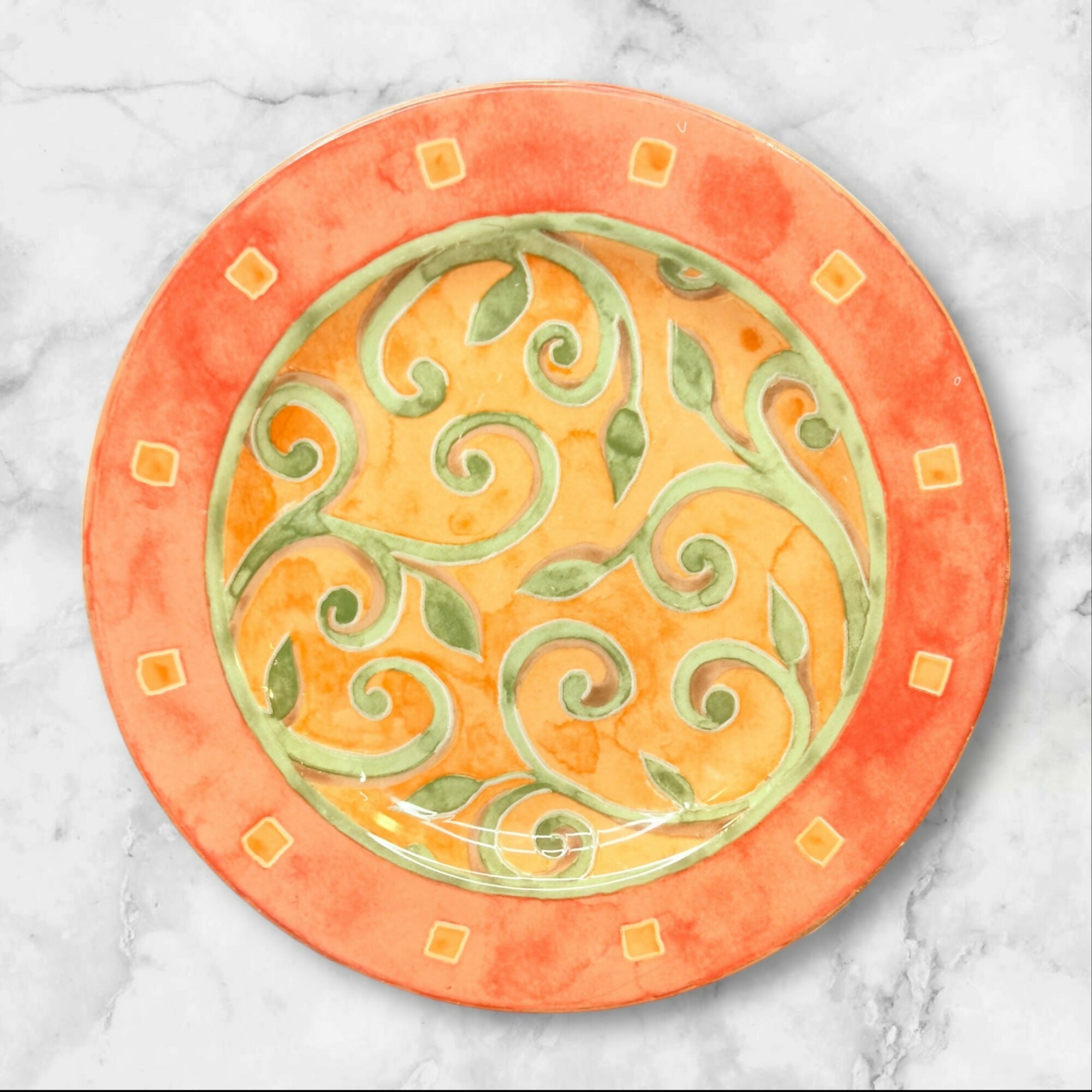 Interiors PTS Catalina Salad Plates | Set of 4 | Excellent Condition