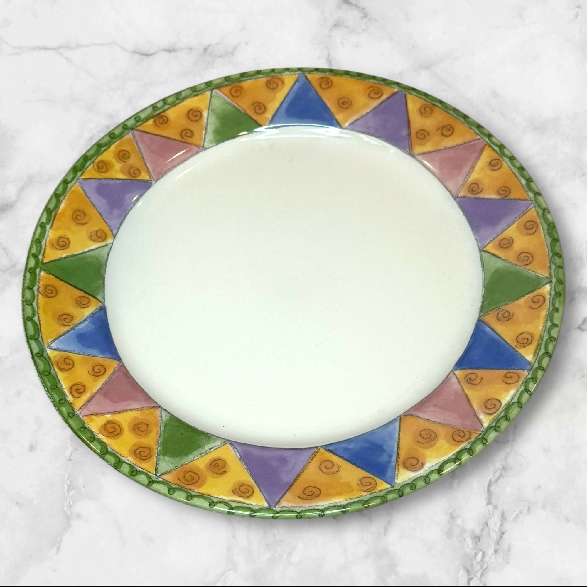 The Sweet Shoppe by Sango Dinner Plates | Set of 4 | 11” Multicolor | Excellent Condition