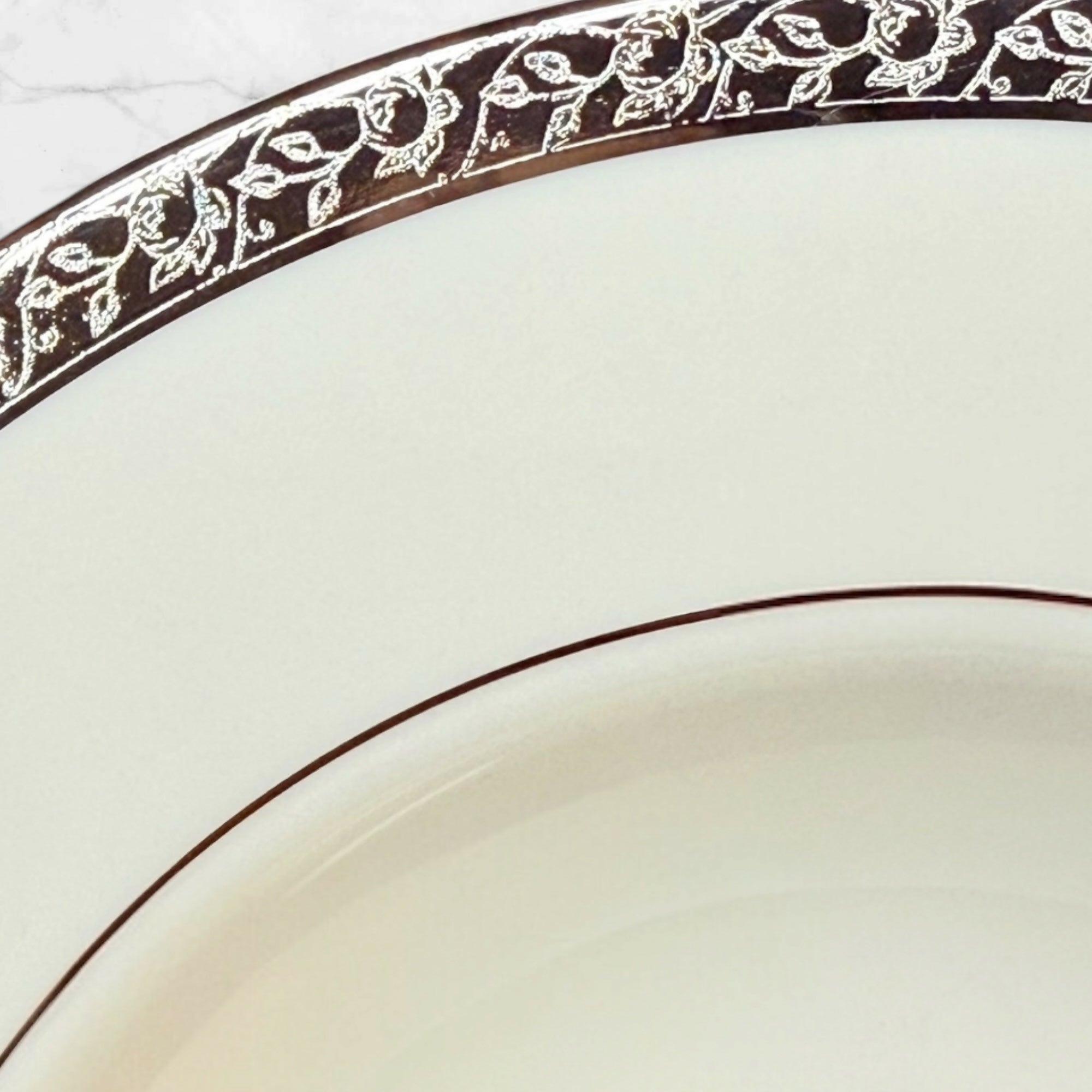 Quality Crafts La Vina Fine China Soup Bowls Set of 6 | Excellent Condition