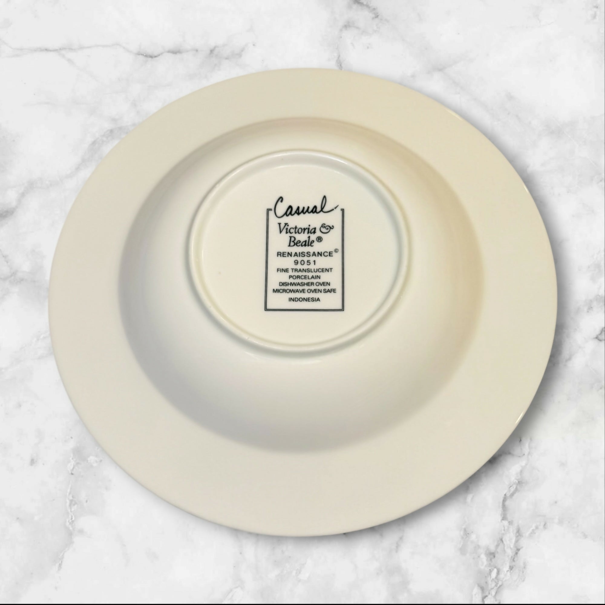 Victoria & Beale Renaissance Soup Bowls | Set of 4 | Elegant Porcelain