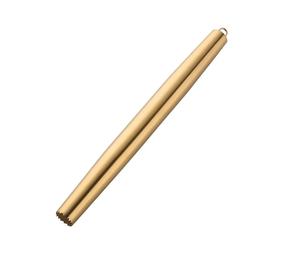 Anygleam Gold Stainless Steel Rolling Pin – 1 Pc Professional Buffet & Restaurant Kitchenware
