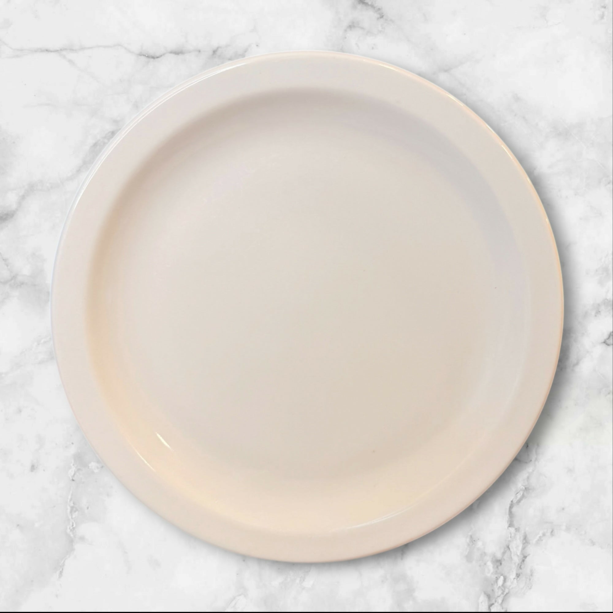 Buffalo China Ivory Dinner Plates Set of 4 Restaurant Ware Gently Used