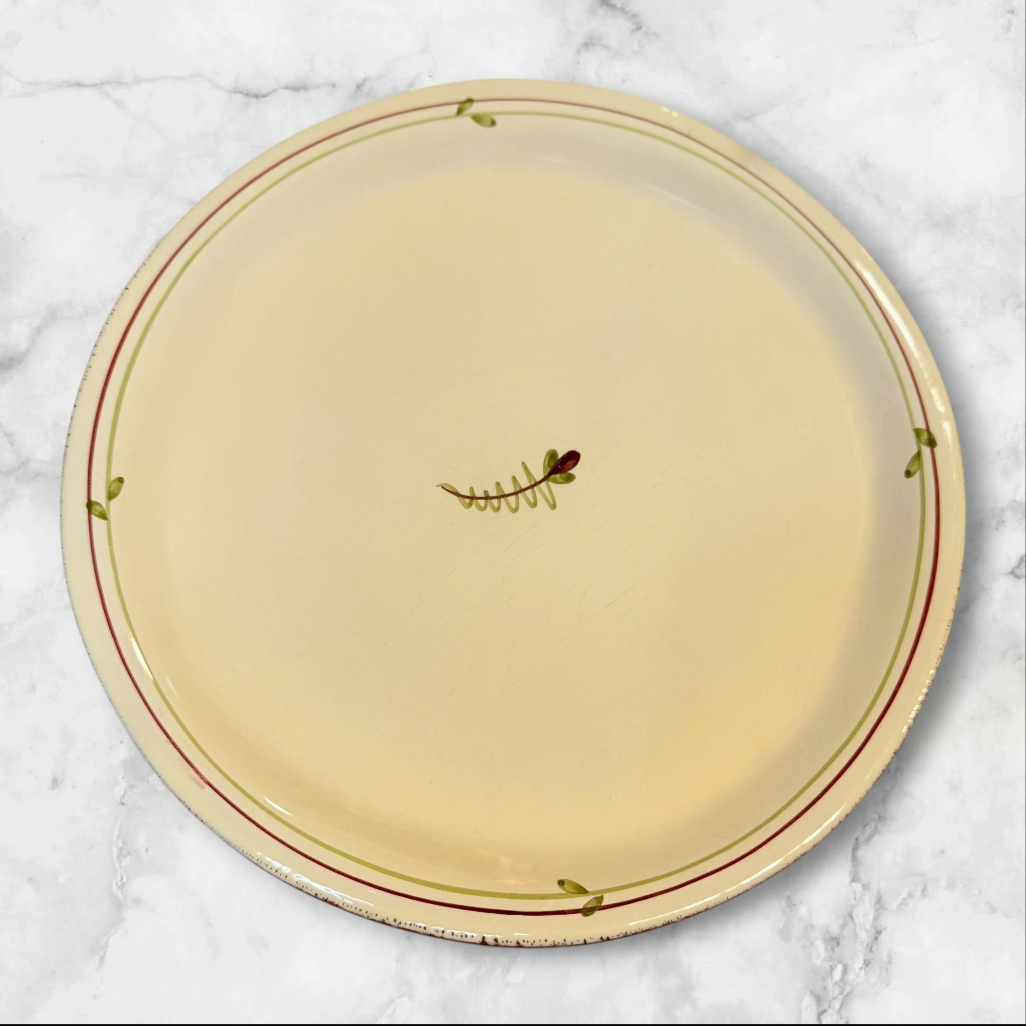 Vietri Fiori Di Bosco Dinner Plates | Set of 3 | Good Condition