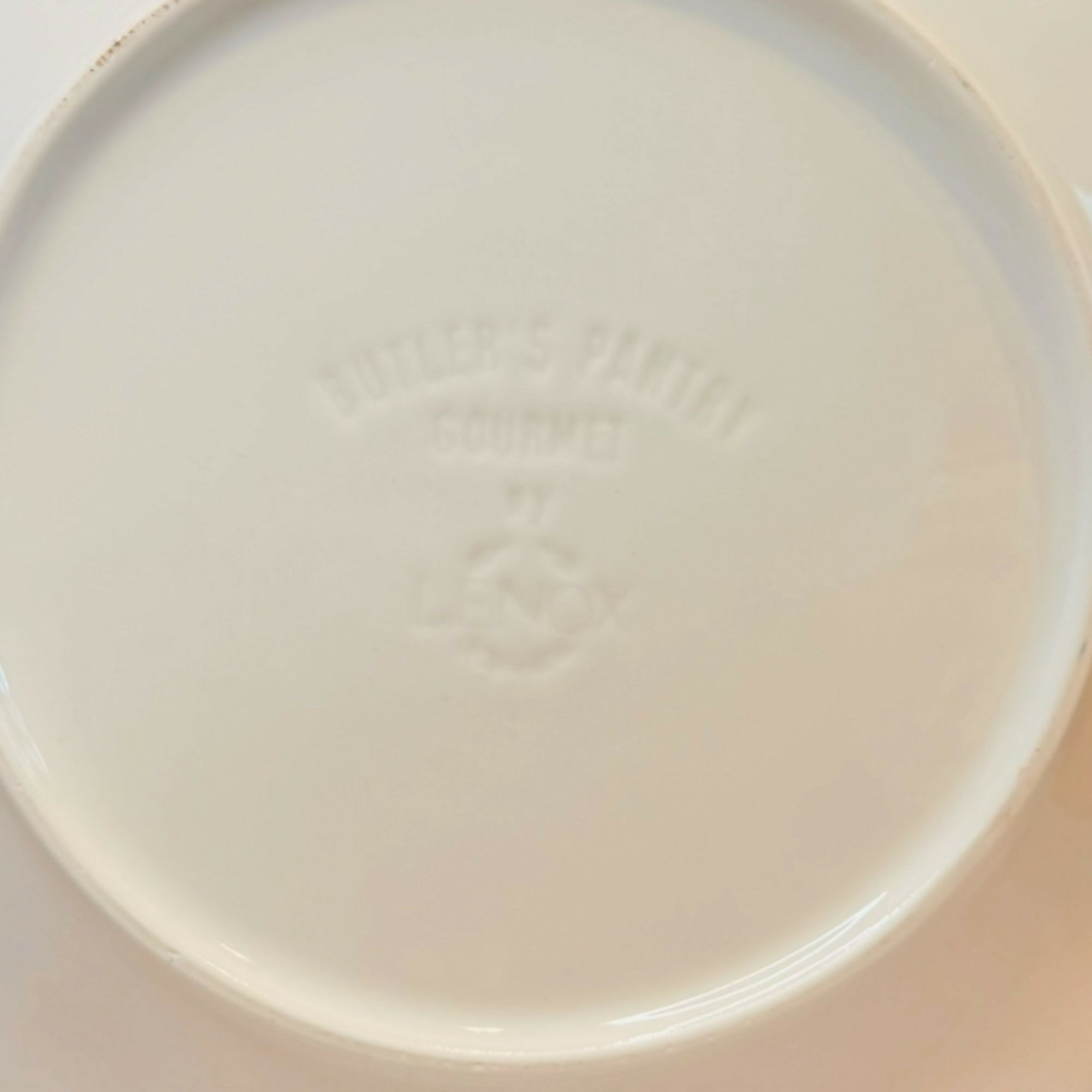 Lenox Butler’s Pantry Gourmet Dinner Plates | Set of 4 | Excellent Condition