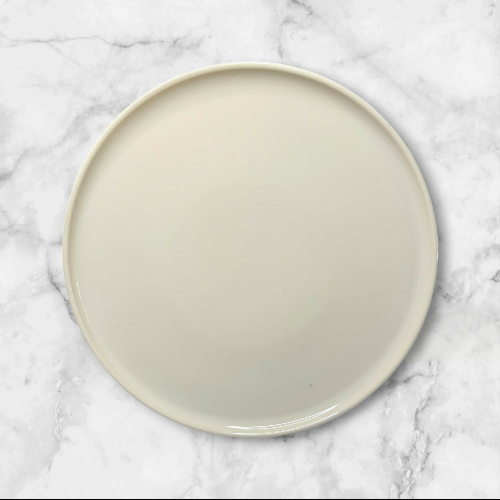 Köök Stoneware Salad Plates | Set of 4 | Cream | Excellent Condition