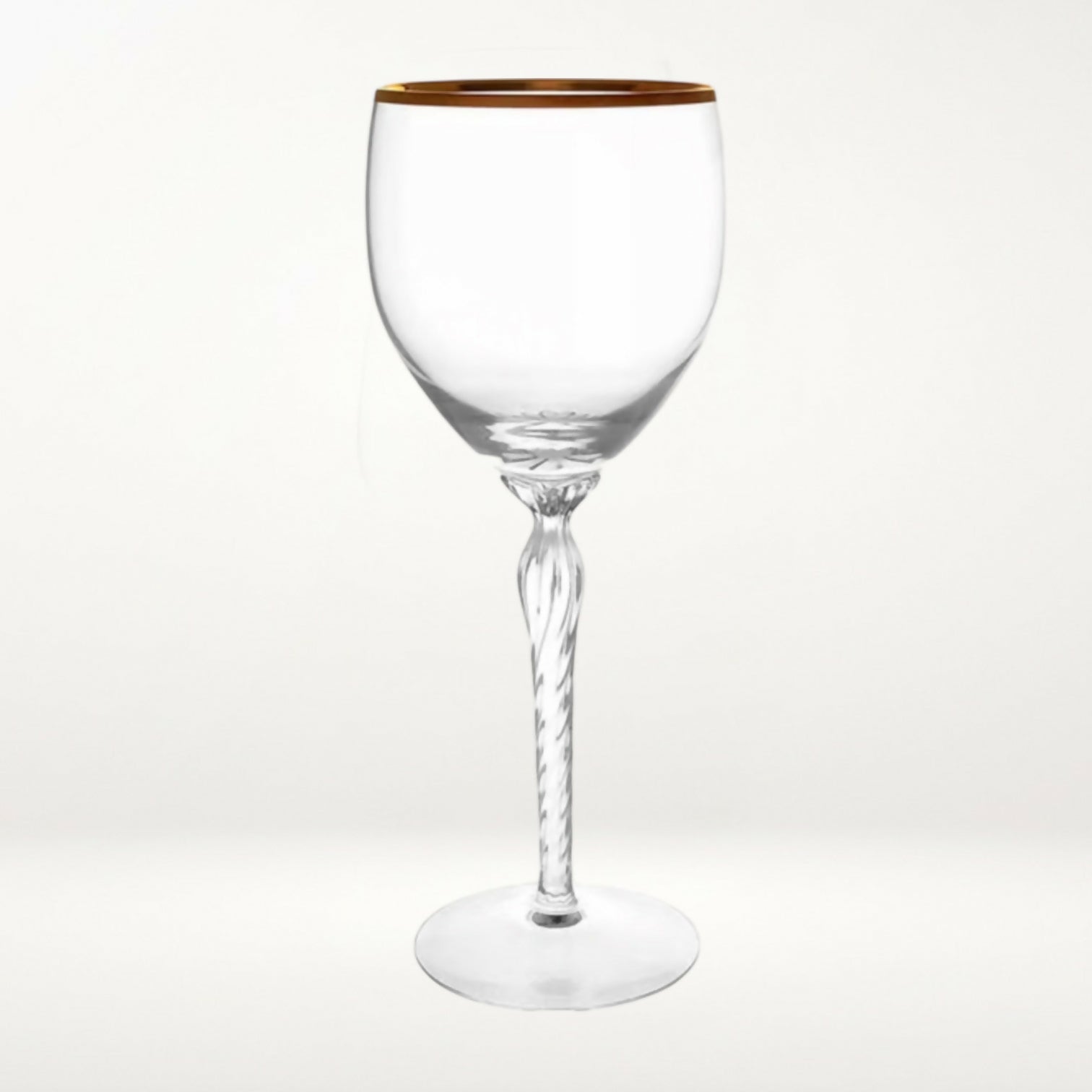 Lenox Monroe Gold Trim Wine Glass | Single | Excellent Condition