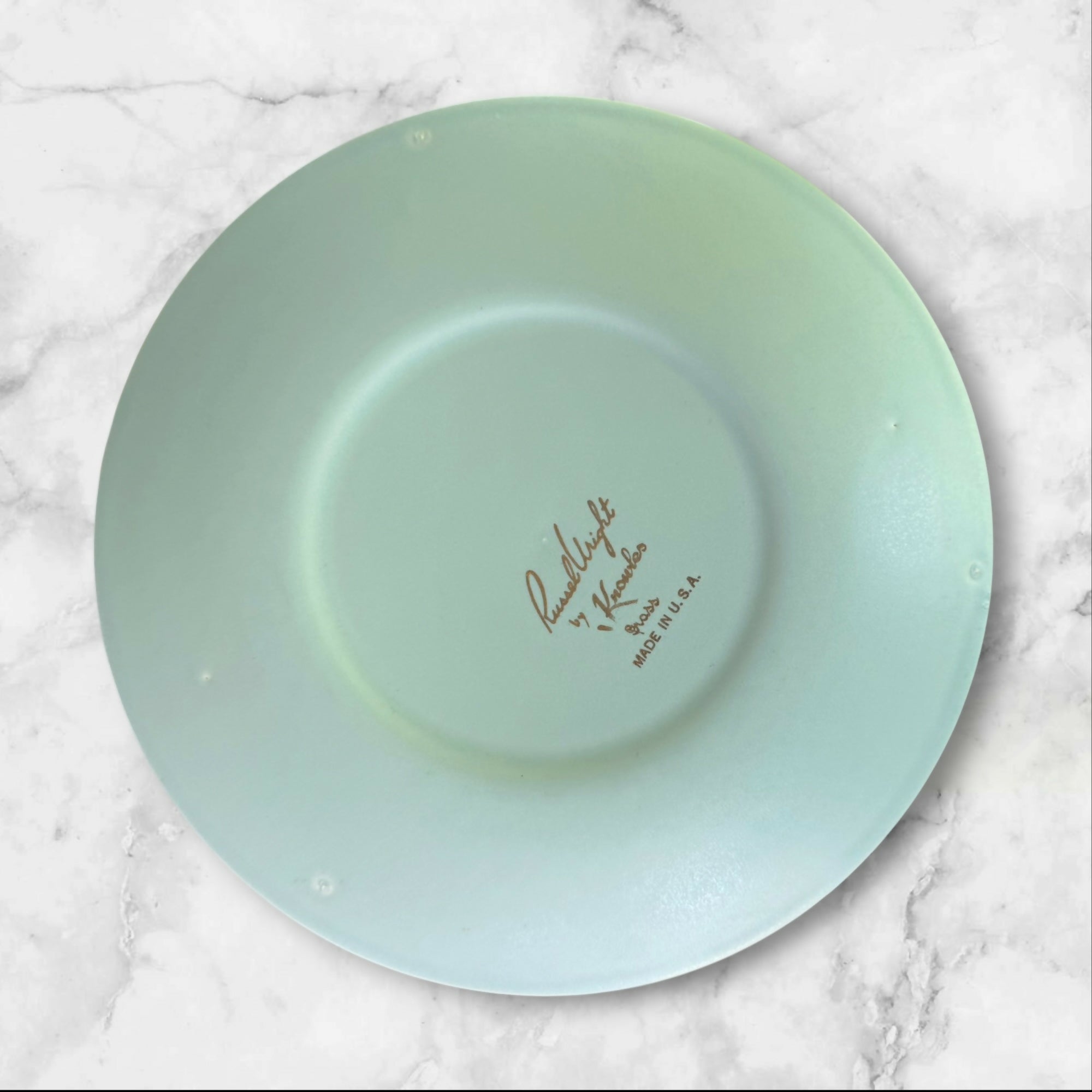 Edwin Knowles Grass Salad Plates Set of 4 | Contemporary | Great Condition