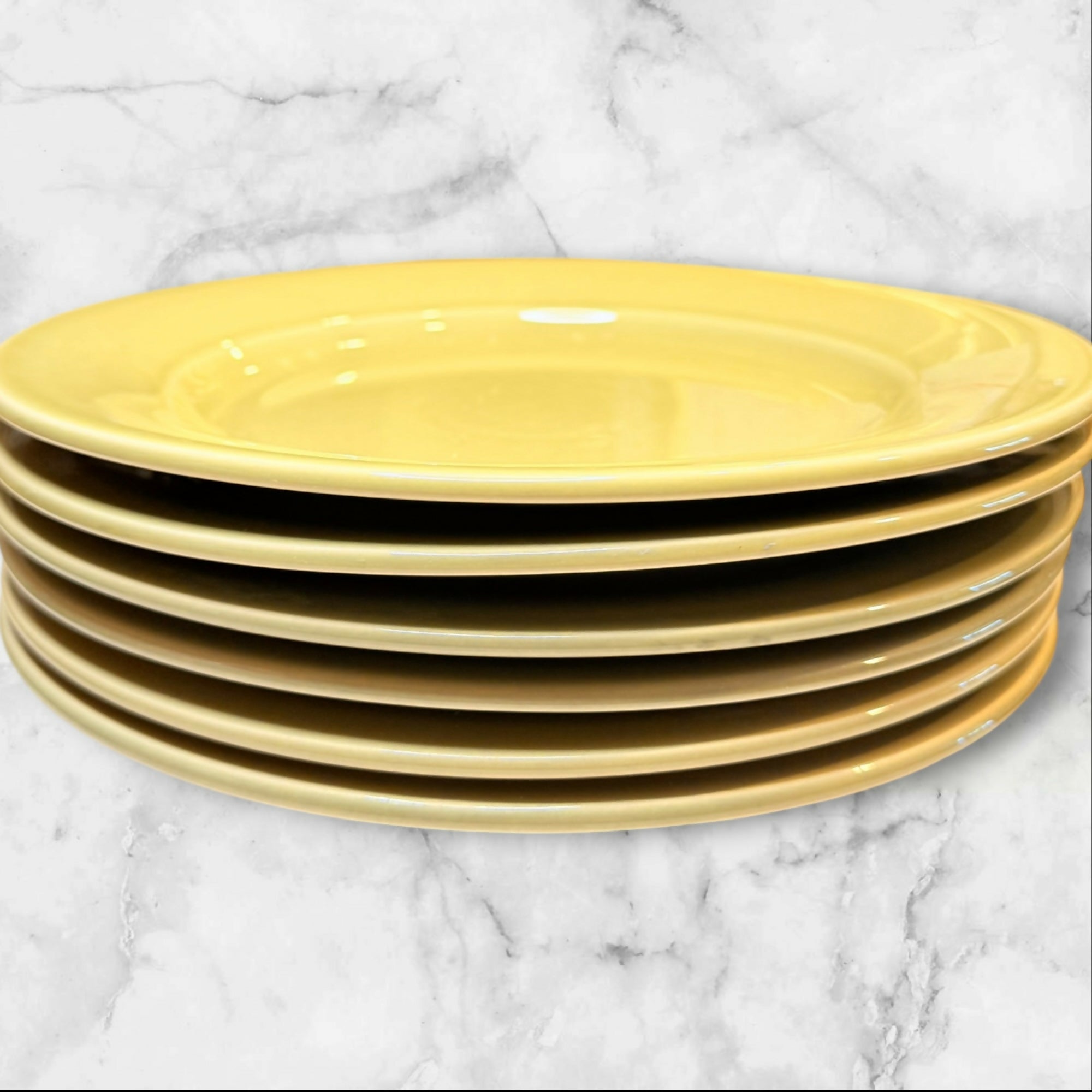 Williams Sonoma Belvedere Sage Dinner Plates | Set of 6 | Gently Used