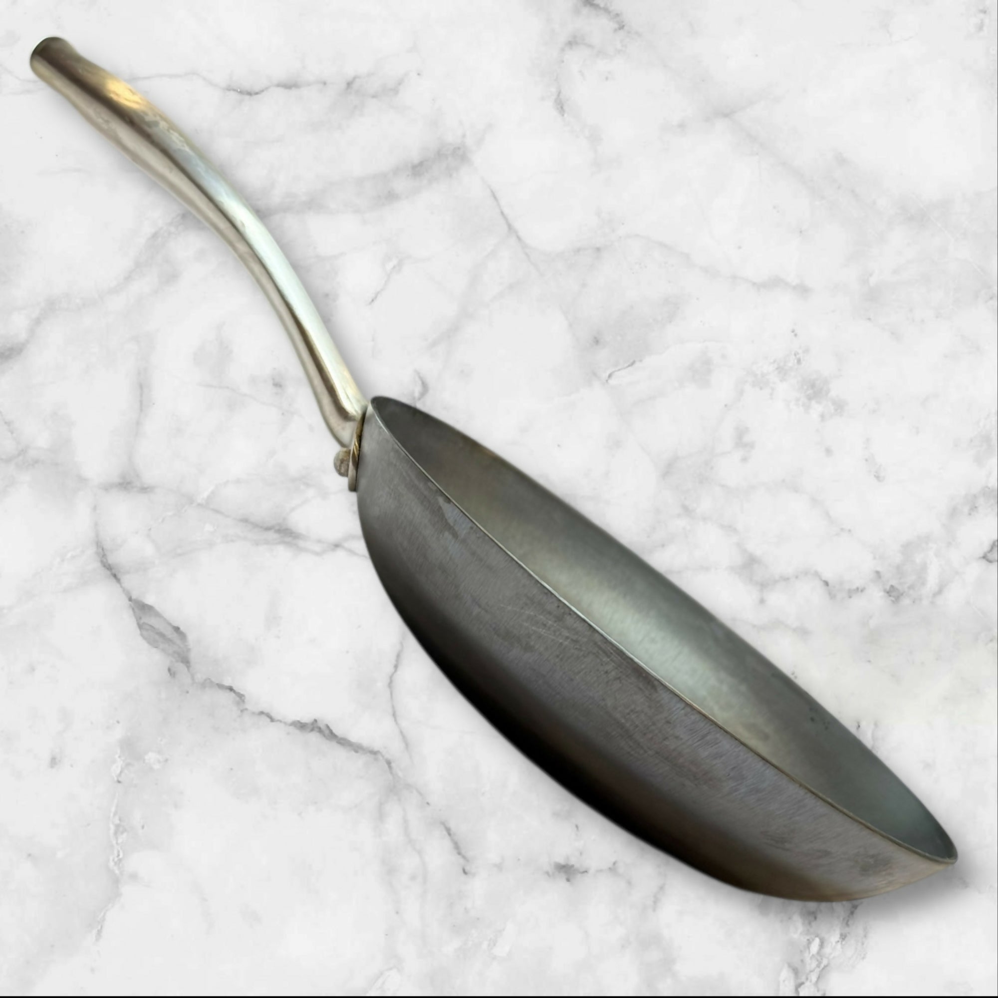 Brandani Hard Nitriding 10.3” Cast Iron Fry Pan | Good Condition | Steel Handle