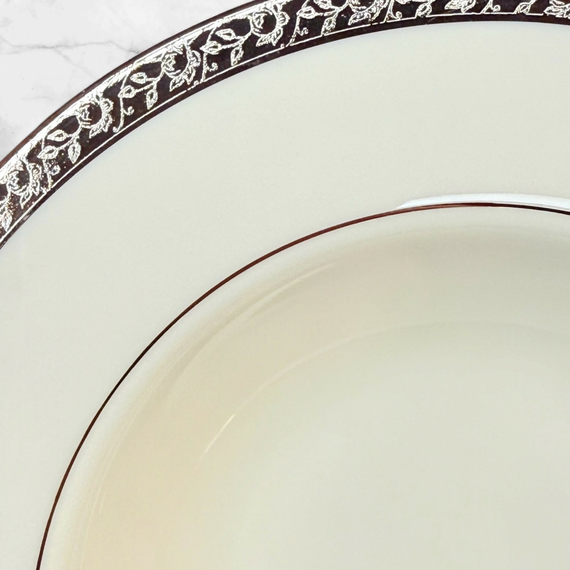 Quality Crafts La Vina Fine China Soup Bowls Set of 6 | Excellent Condition