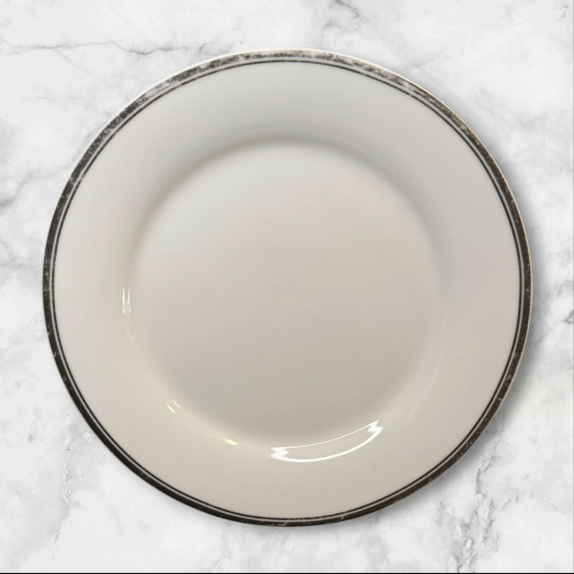 Open Kitchen Williams Sonoma Rimmed Salad Plates Set of 4 | Gently Used