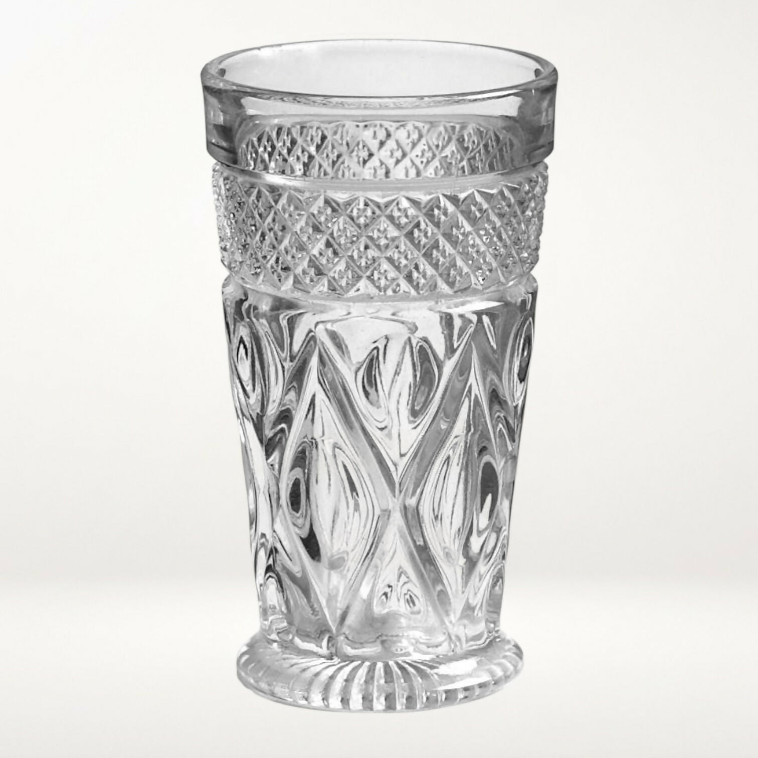 Imperial Glass Cape Cod Clear Juice Glasses | Set of 2 | Excellent Condition