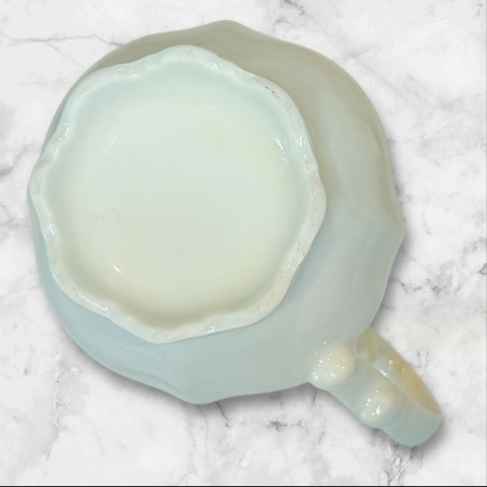 Mitterteich Baroque White Creamer | Discontinued | Excellent Condition