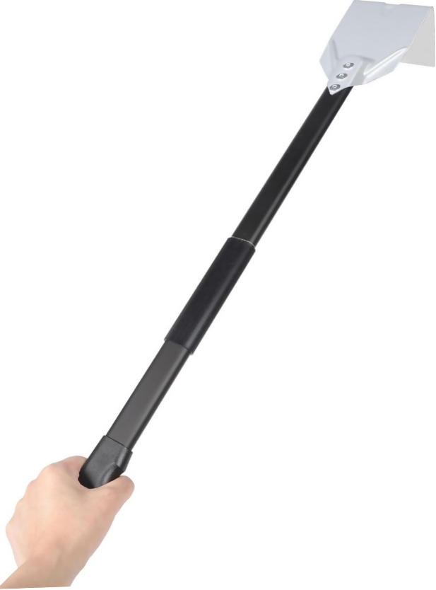 Anygleam Silver 81cm Large Aluminum Ash Rake and Coal Mixing Pizza Tool Accessories