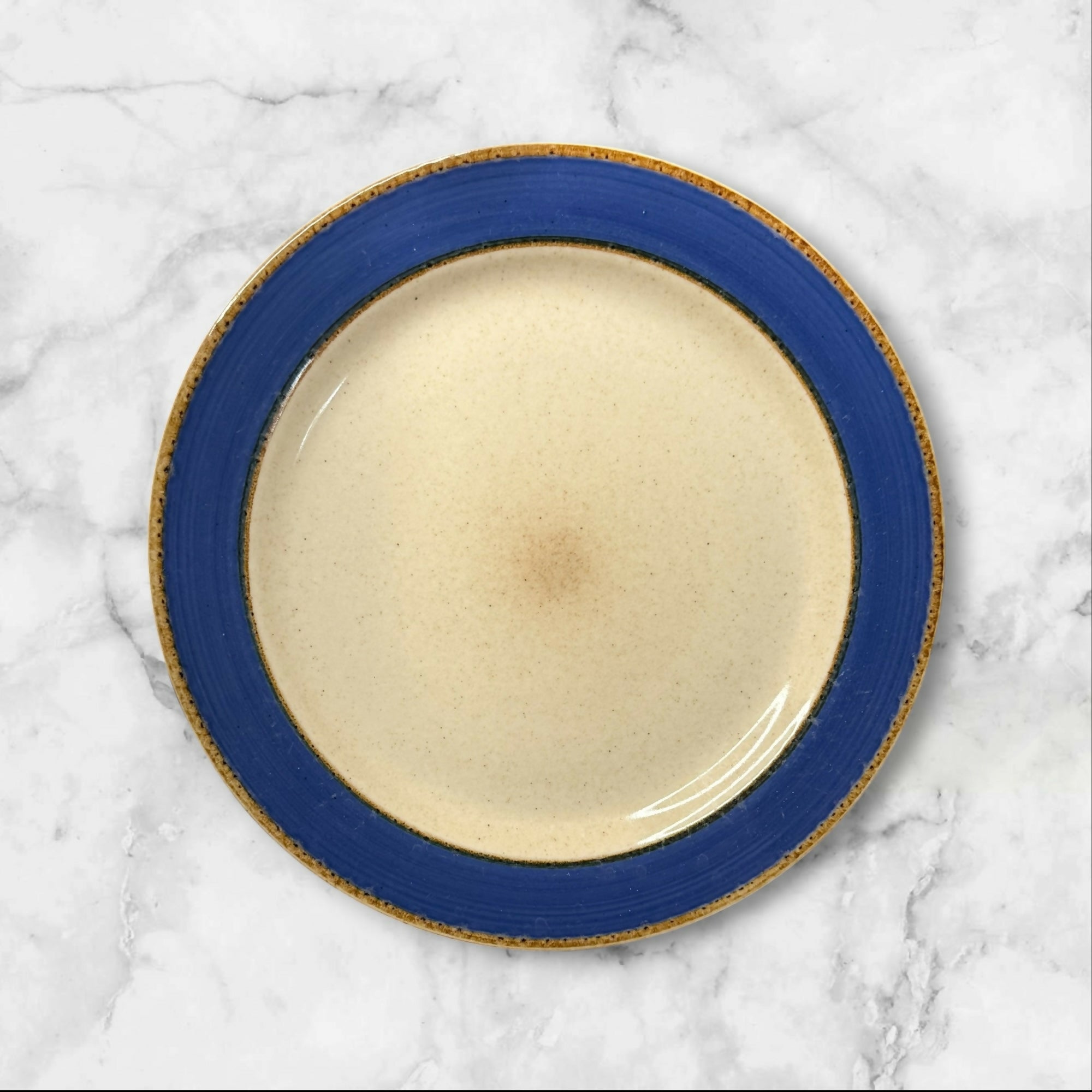 Sango Rainbow Blue Dinner Plates | Set of 4 | Excellent Condition