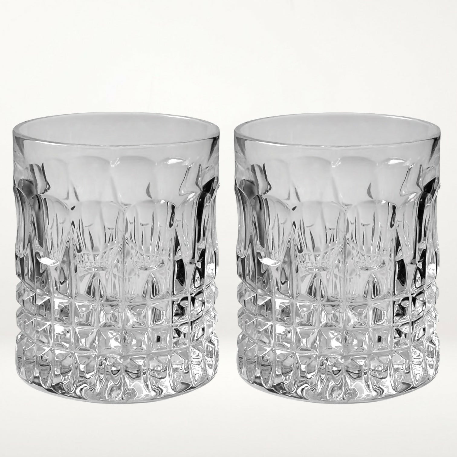 Gorham Fairfax Crystal DOF Glasses | Set of 4 | Excellent