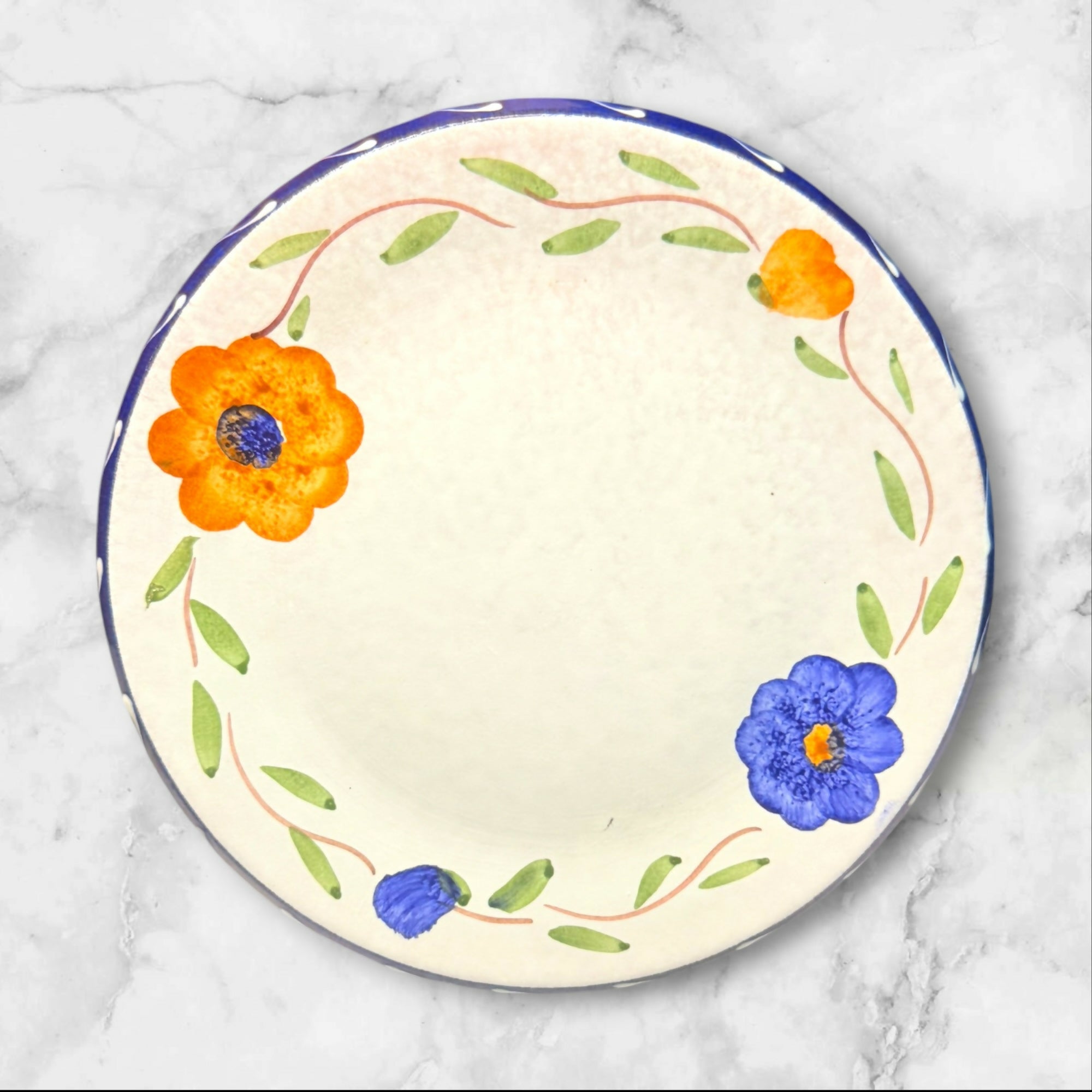 Furio La Spezia Salad Plates Set of 5 | Handpainted Italian | Excellent