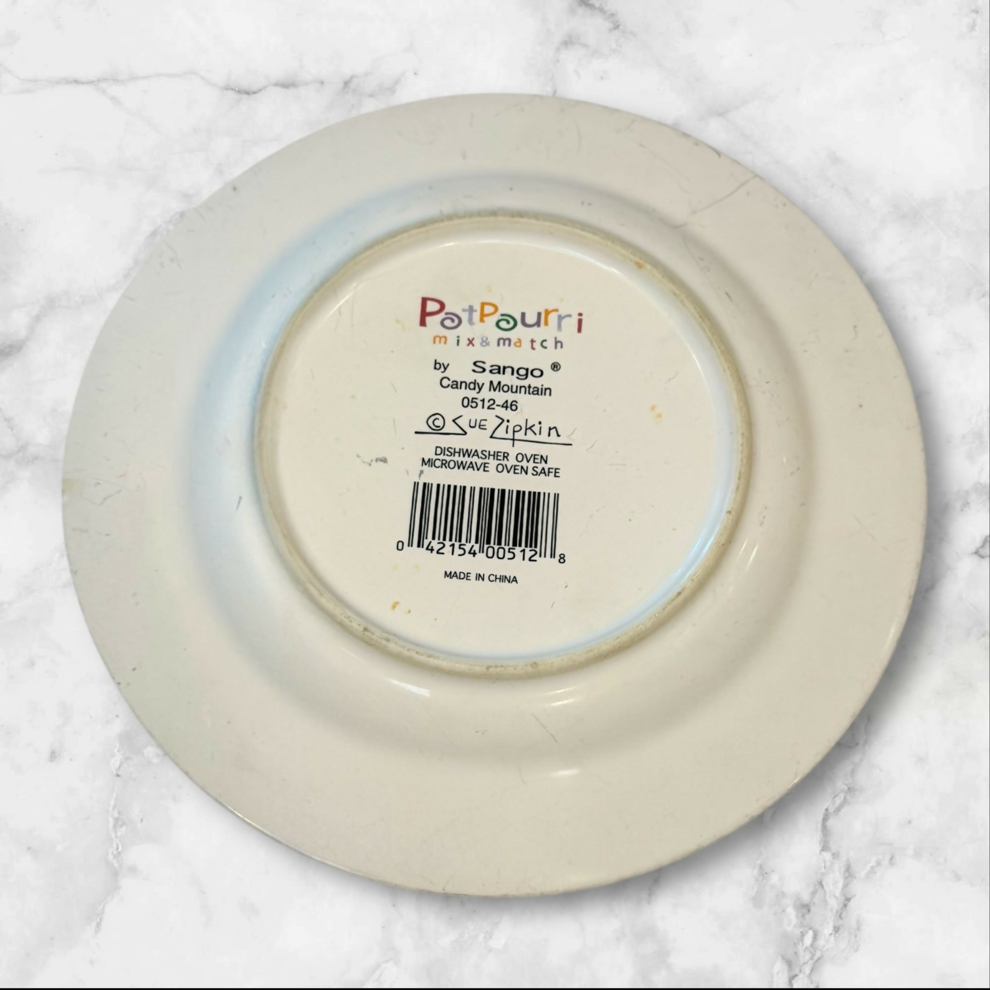 Sango Potpourri Candy Mountain Salad Plates | Set of 3 | Gently Used