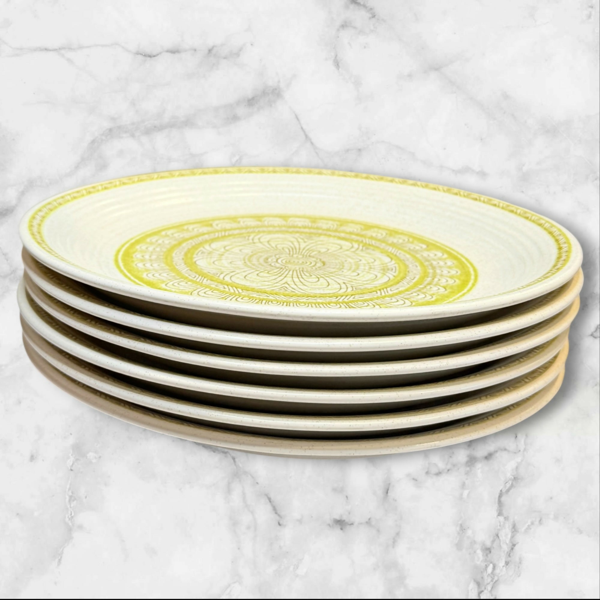 Franciscan Hacienda Green Dinner Plates Set of 6 | Excellent Condition