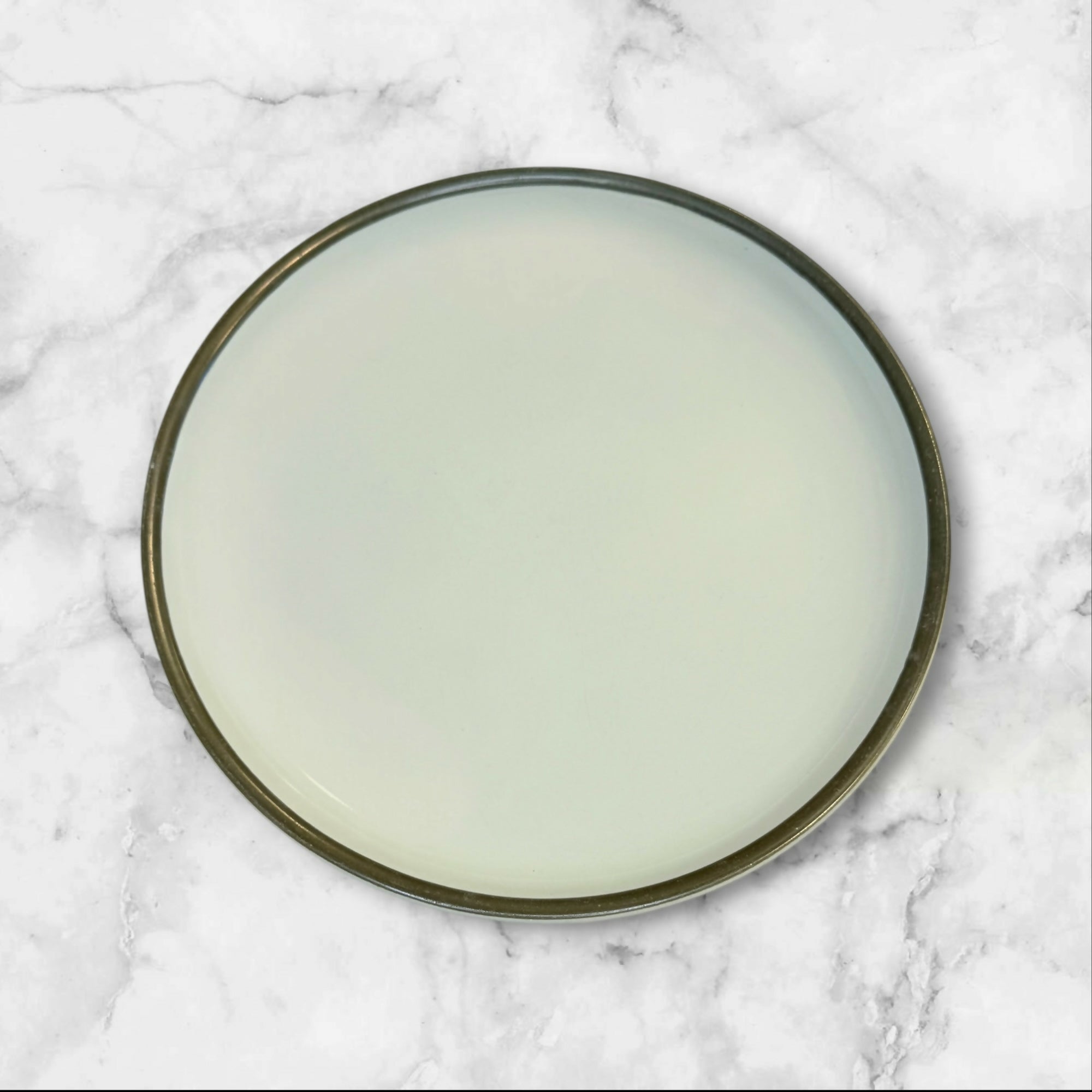 Denby Langley Camelot Dark Green Dinner Plates | Set of 4 | Stoneware | Great Condition