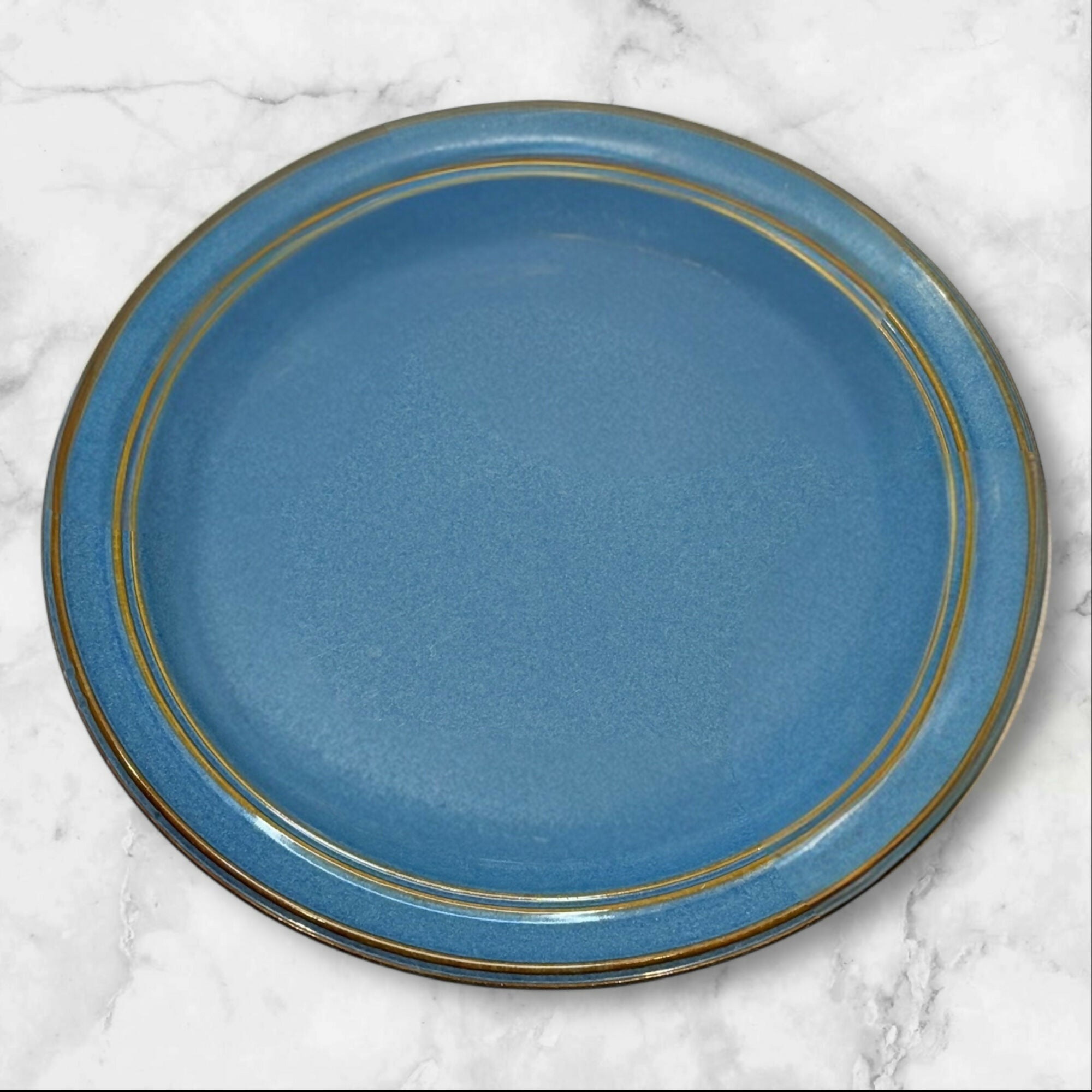 Dansk Sirocco Indigo Blue Salad Plates | Set of 4 | Great Condition