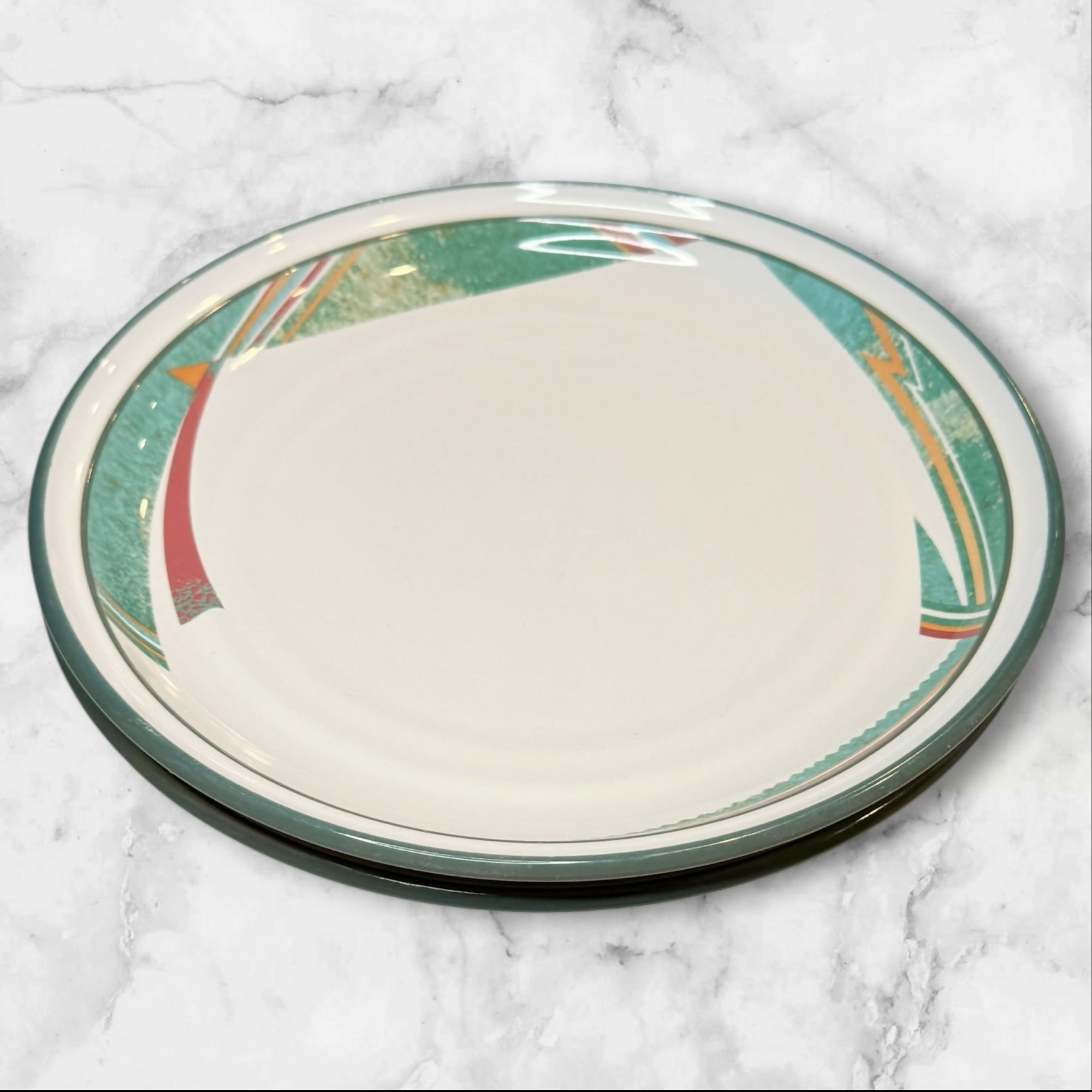 Noritake New West Dinner Plates | Set of 2 | Great Condition