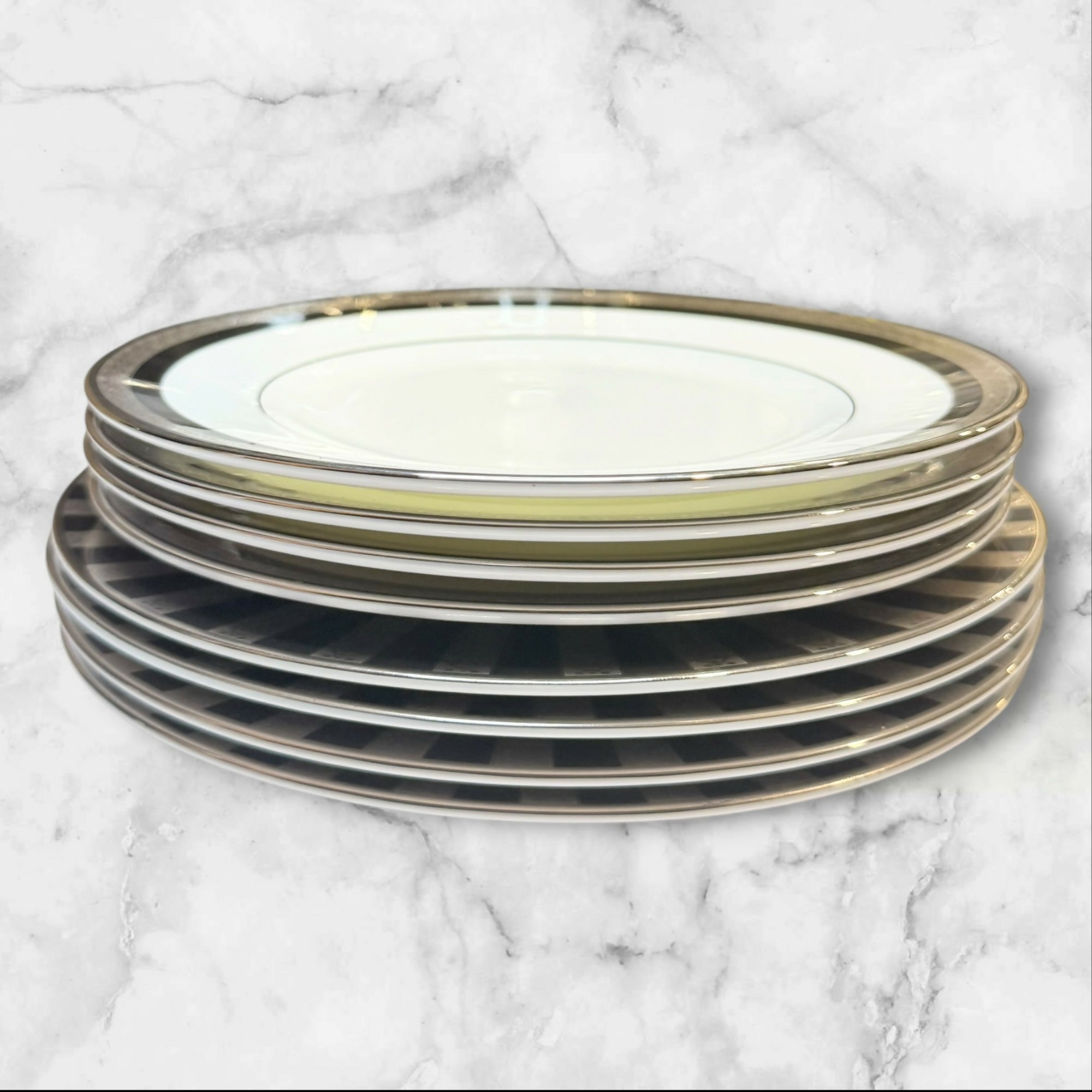 Waterford Colleen Salad & Accent Plates | Set of 8 | Excellent Condition