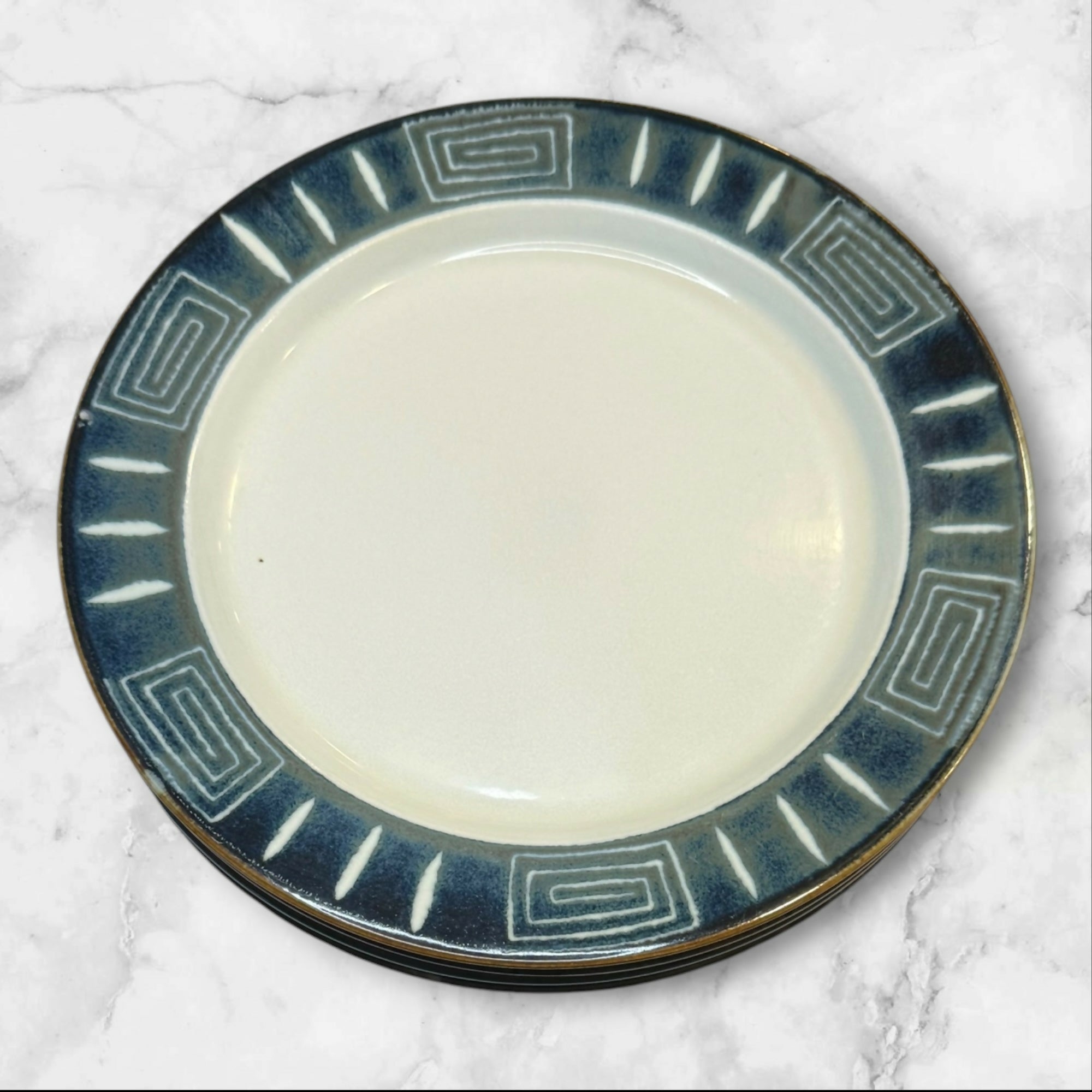 Mikasa Firesong Dinner Plates | Set of 4 | Excellent Condition Japan
