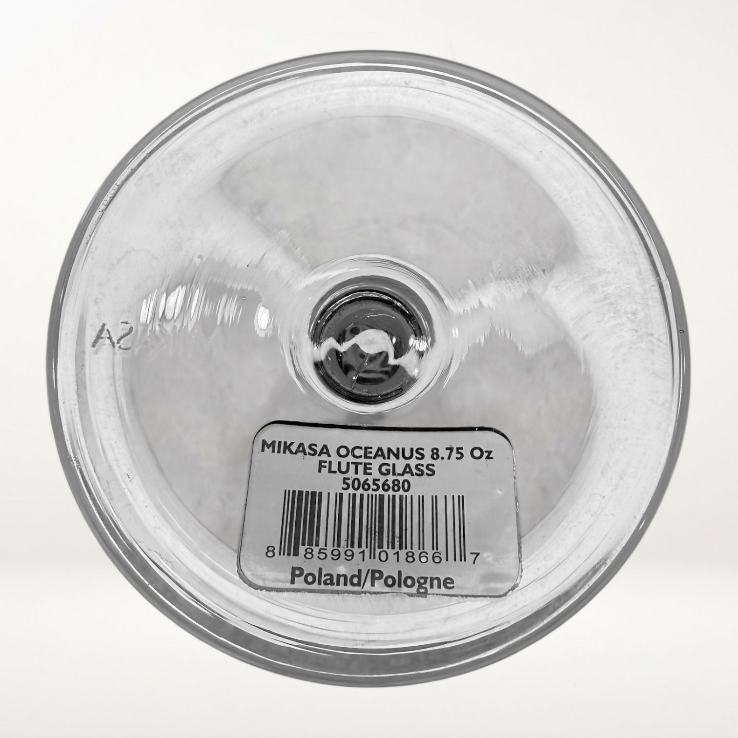 Mikasa Oceanus Crystal Champagne Flutes | Set of 2 | Excellent Condition