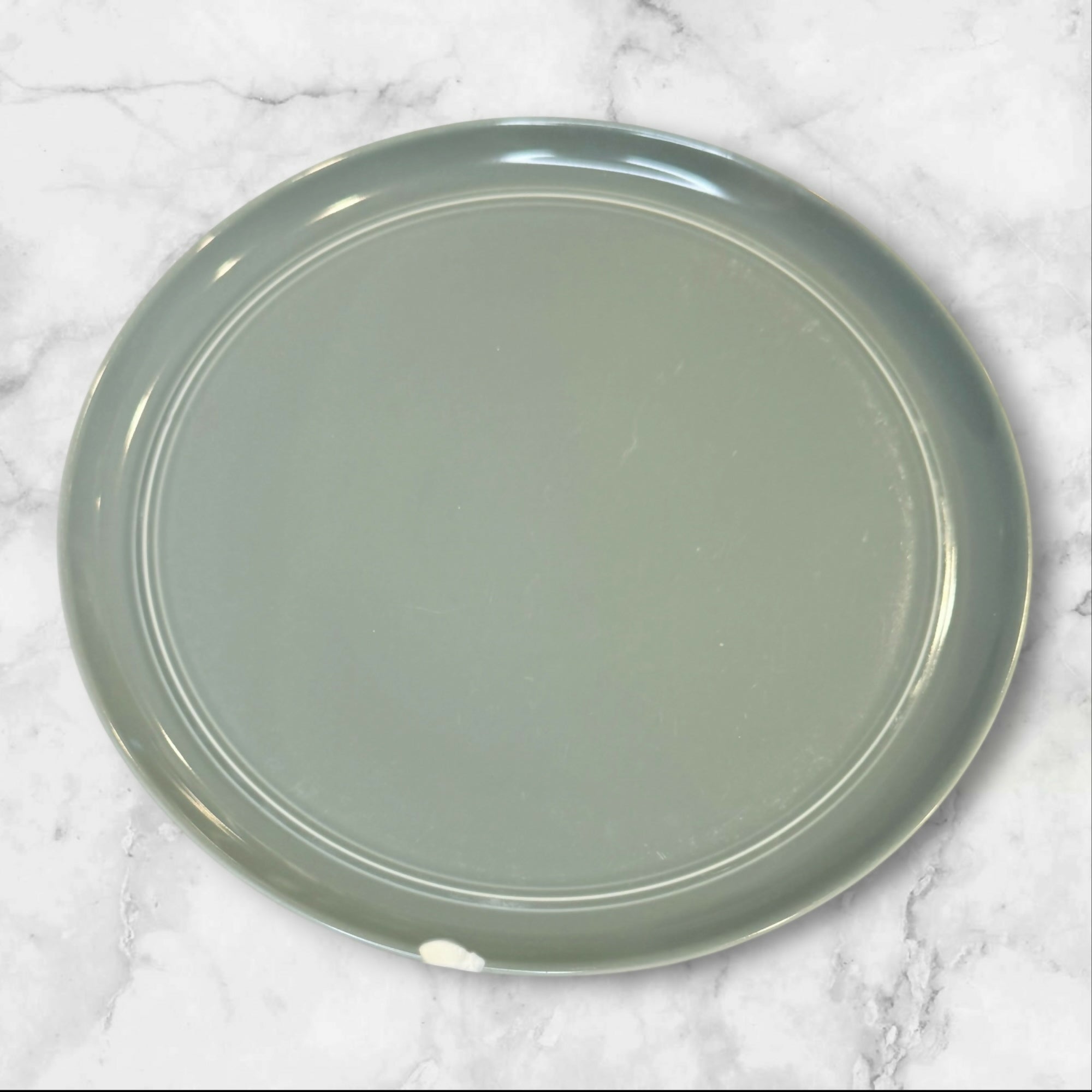 Crate & Barrel Hue Dark Gray Dinner Plates | Set of 4 | Gently Used