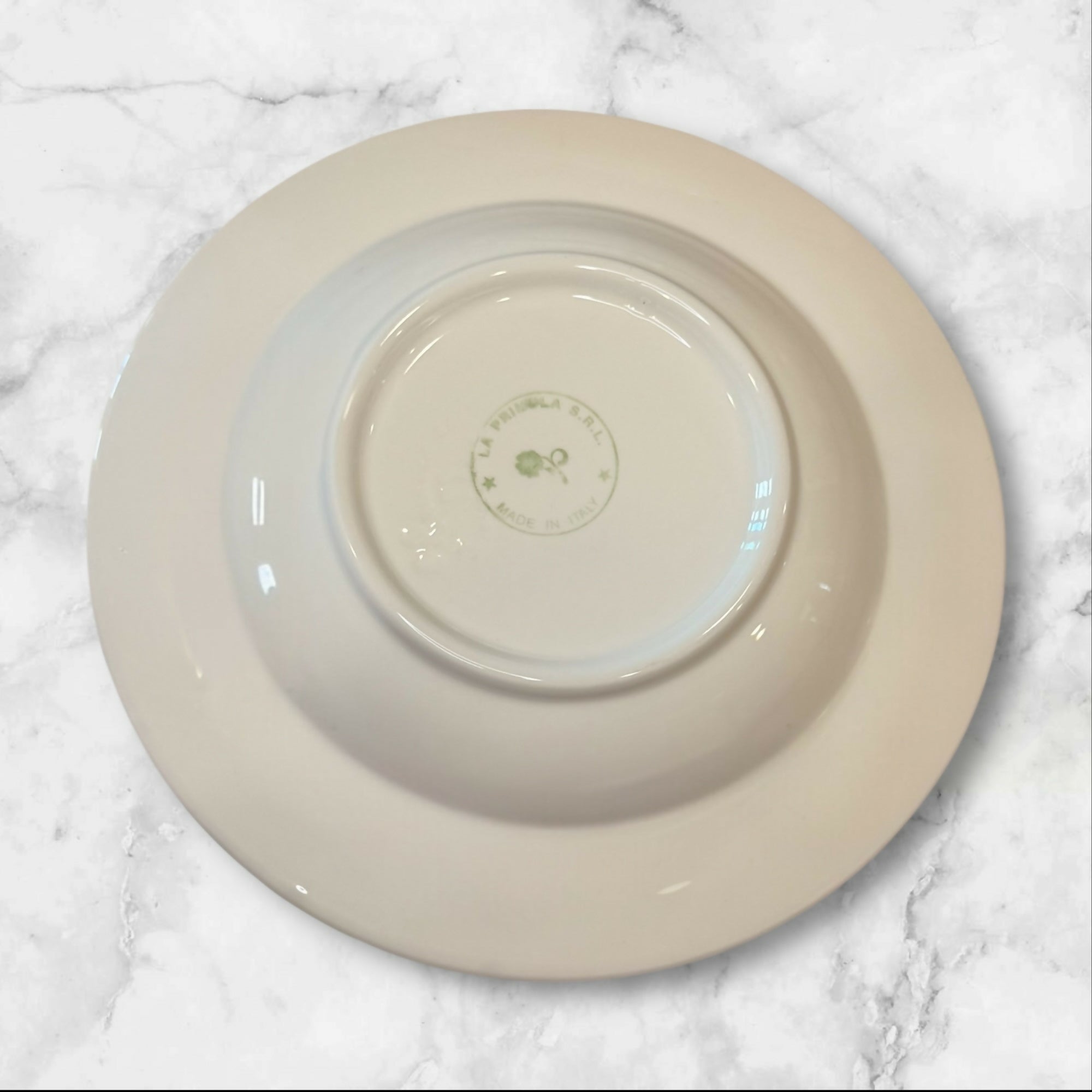 La Primula Italy Blue Rim Soup Bowls | Set of 4 | Excellent Condition
