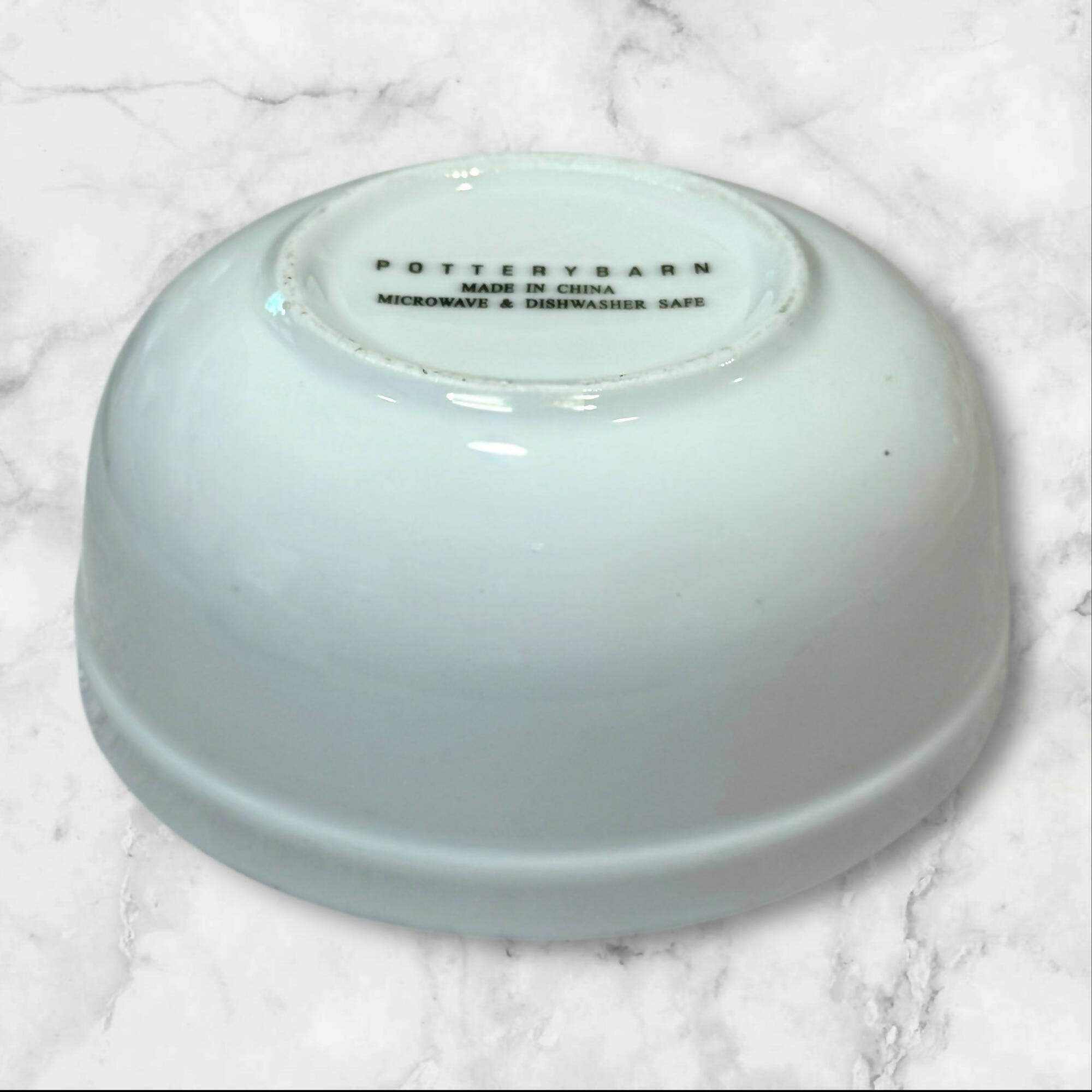 Pottery Barn Du Jour White Coupe Cereal Bowls | Set of 2 | Gently Used