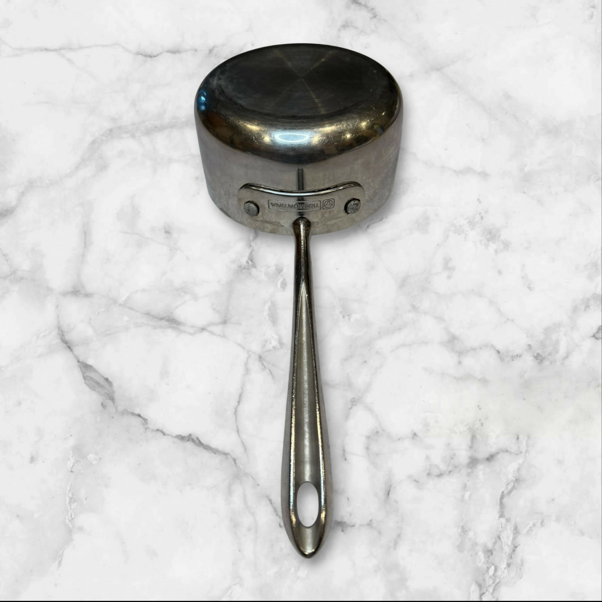 Tramontina Tri-Ply Clad 1 Qt Saucepan | Stainless Steel | Good Condition