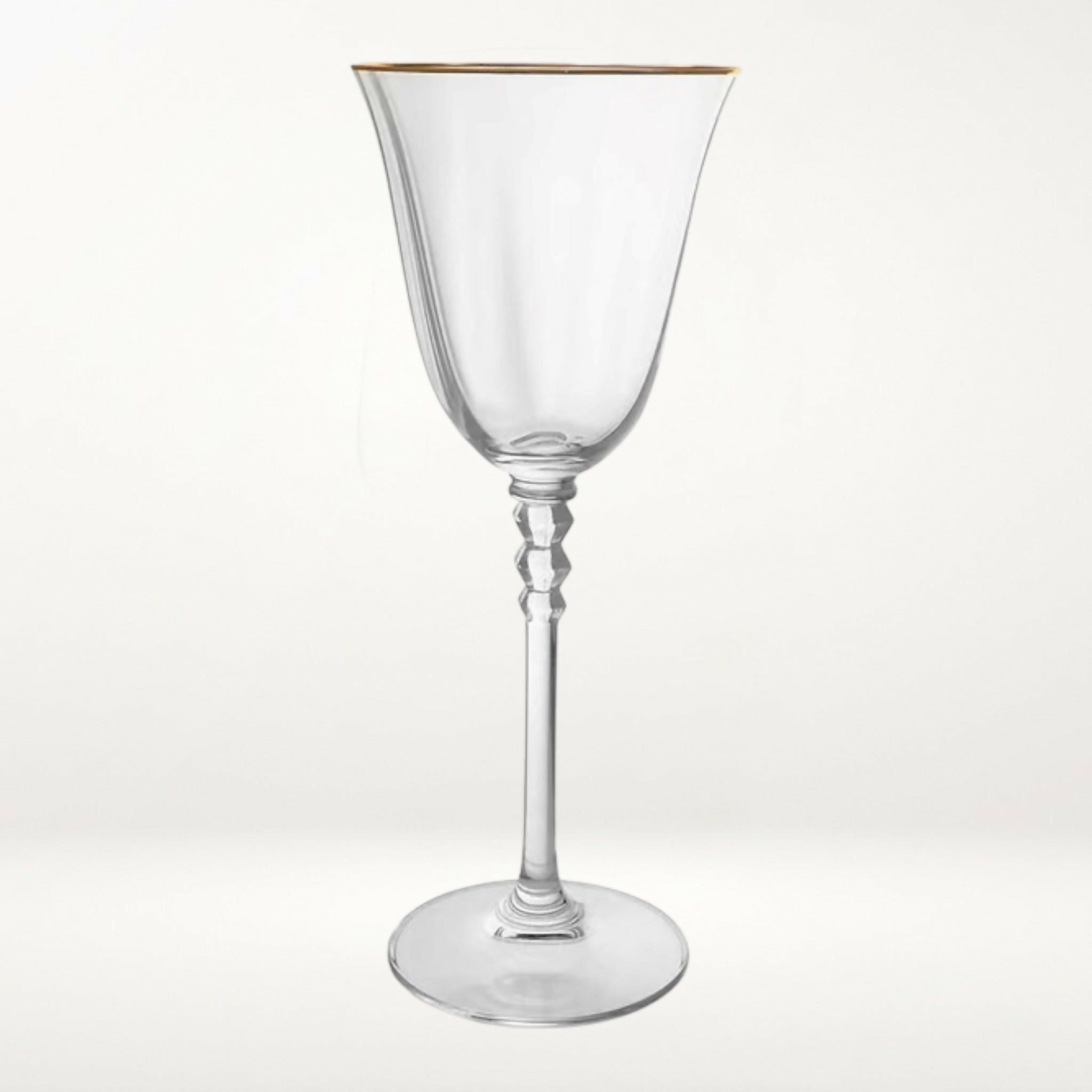 Mikasa Sonata Gold Wine Glasses | Set of 4 | Excellent Condition