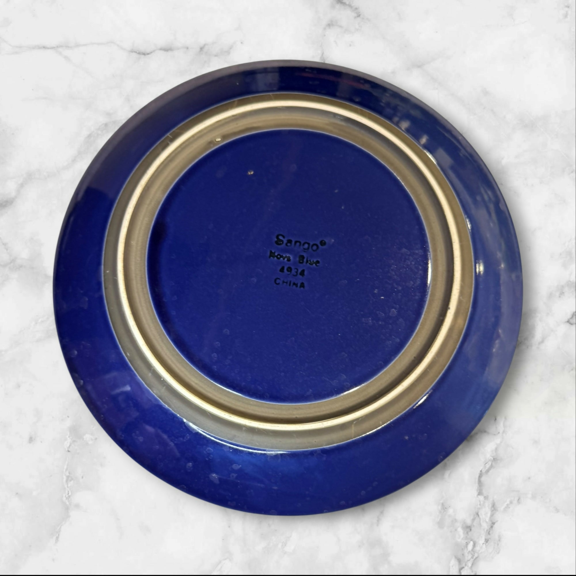 Sango Nova Blue Dinnerware Set | 8 Pieces | Great Condition