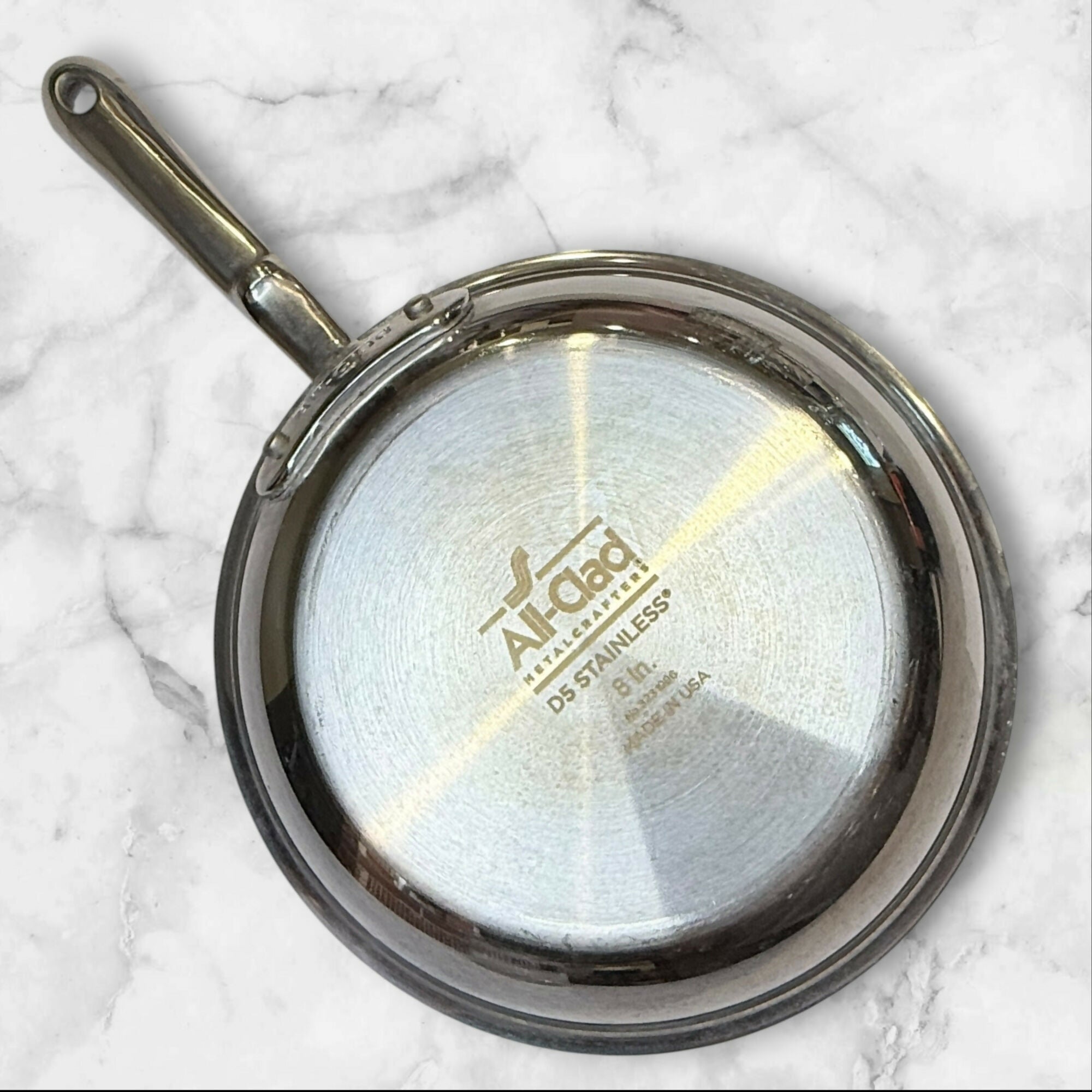 All-Clad D5 Stainless Nonstick Fry Pan Skillet | 8 Inch | Good Pre-Owned