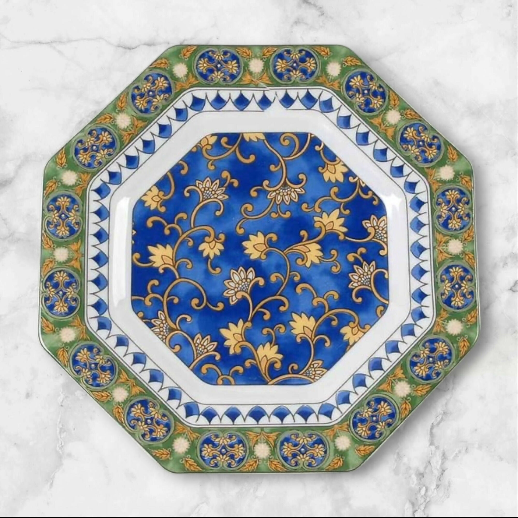 The Tuscany Collection Arabesque Salad Plates Set of 4 Excellent Condition