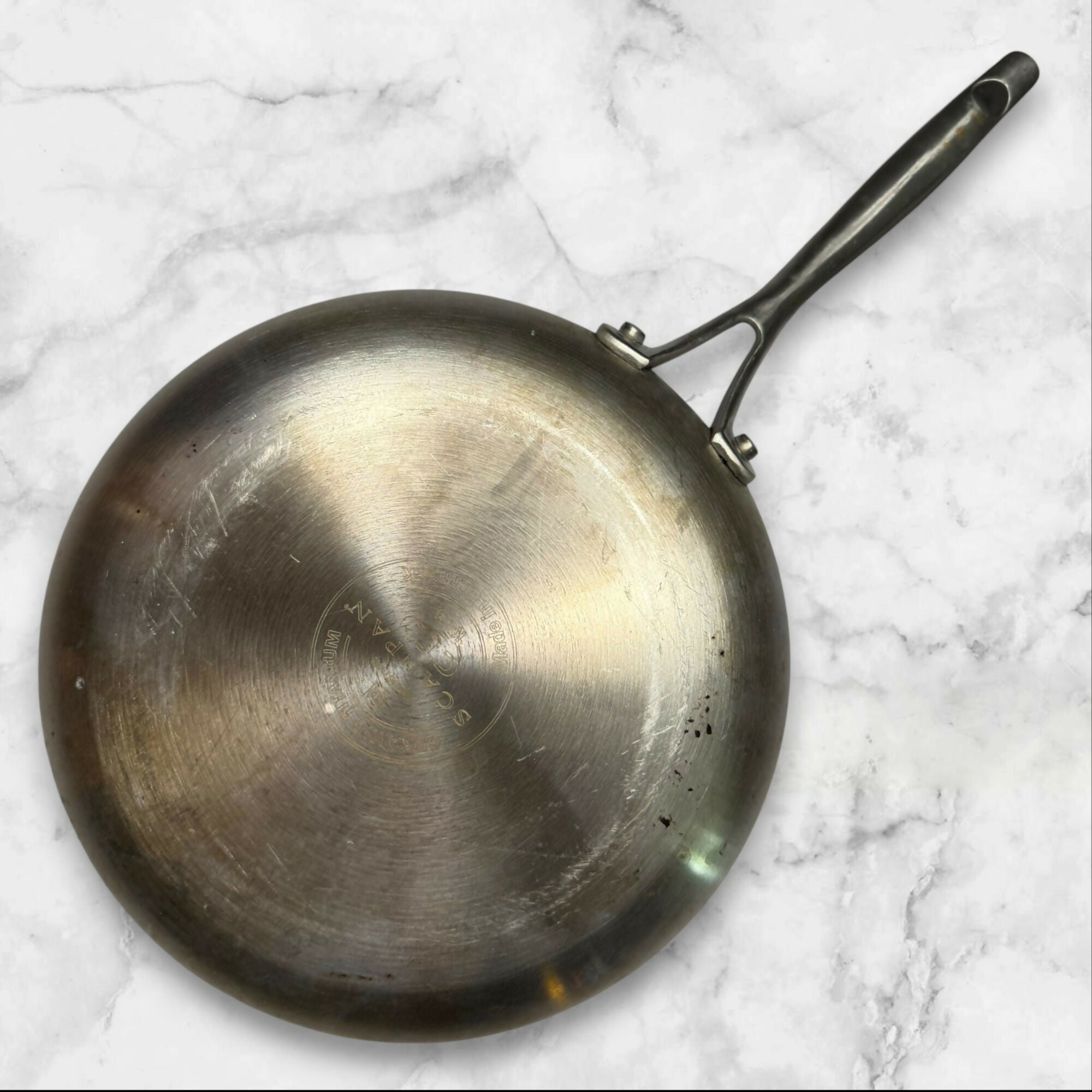 Scanpan CTQ Nonstick Fry Pan Skillet | 9.5 Inch | Good Used Condition Description